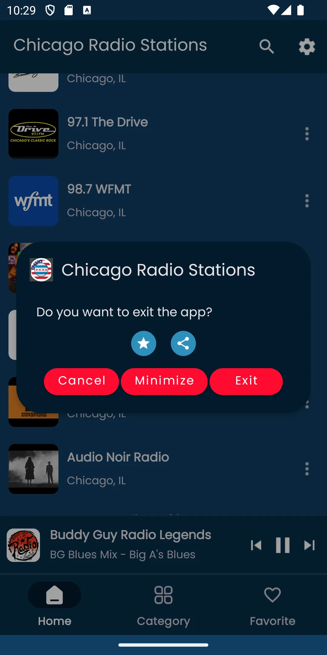 Radios from Chicago | Indus Appstore | Screenshot