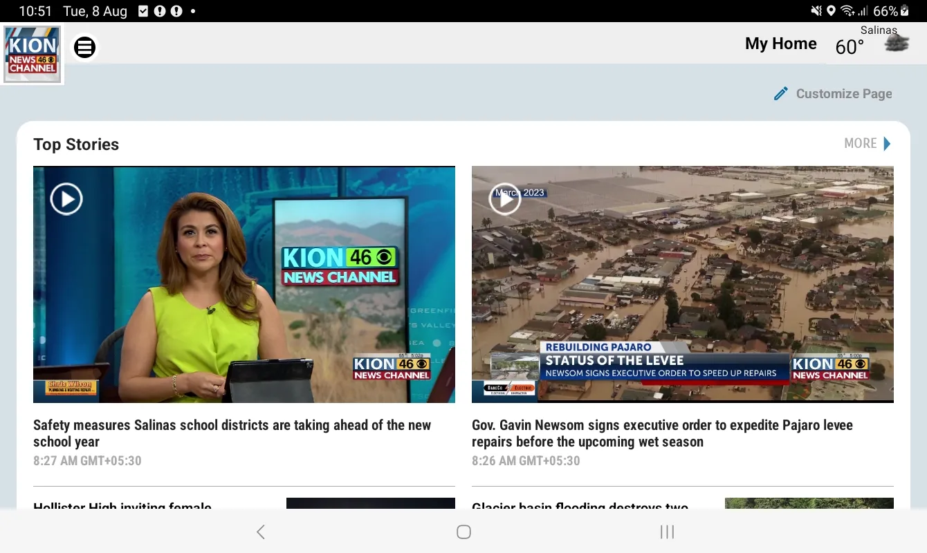 KION Central Coast News | Indus Appstore | Screenshot