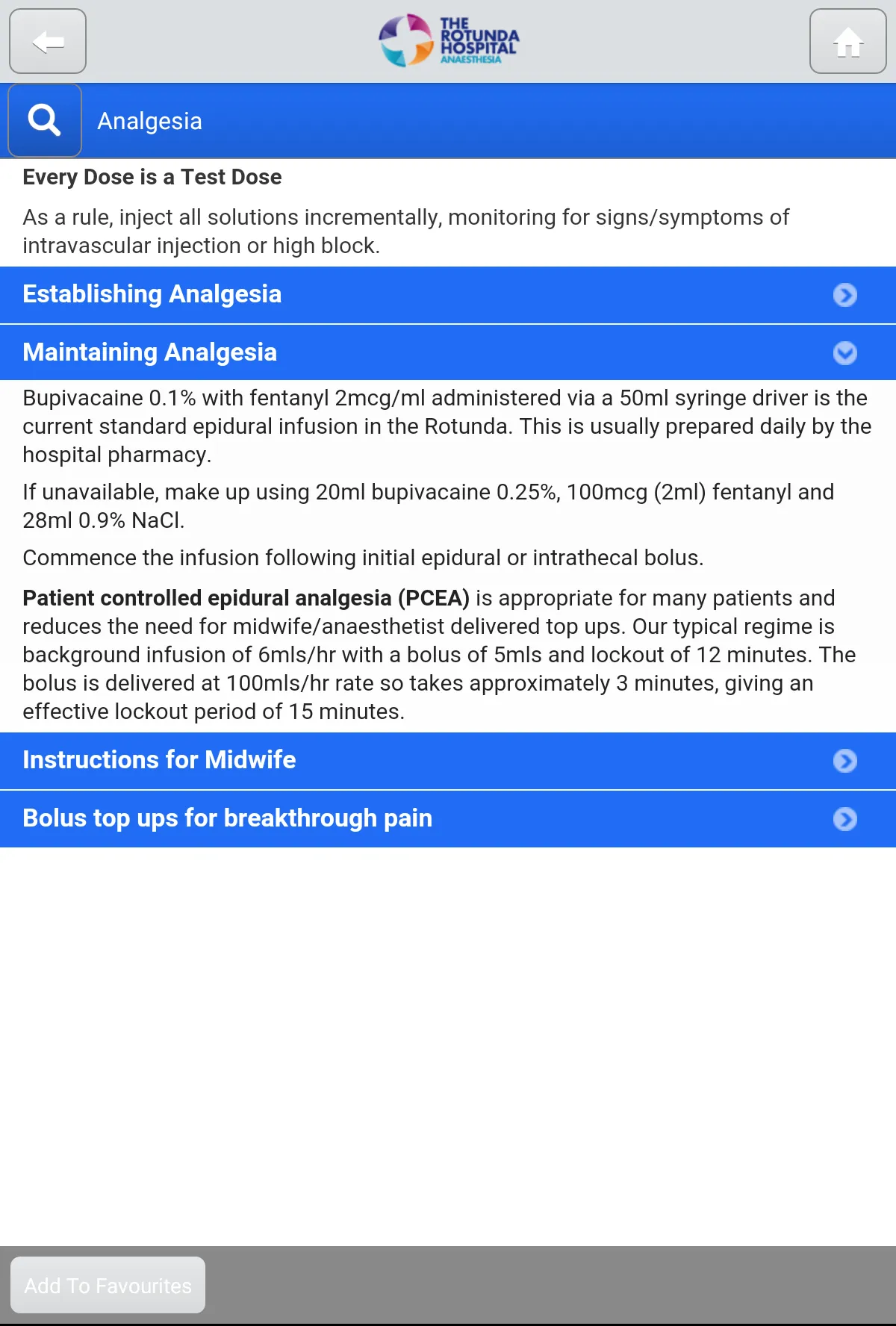 Rotunda Anaesthesia | Indus Appstore | Screenshot