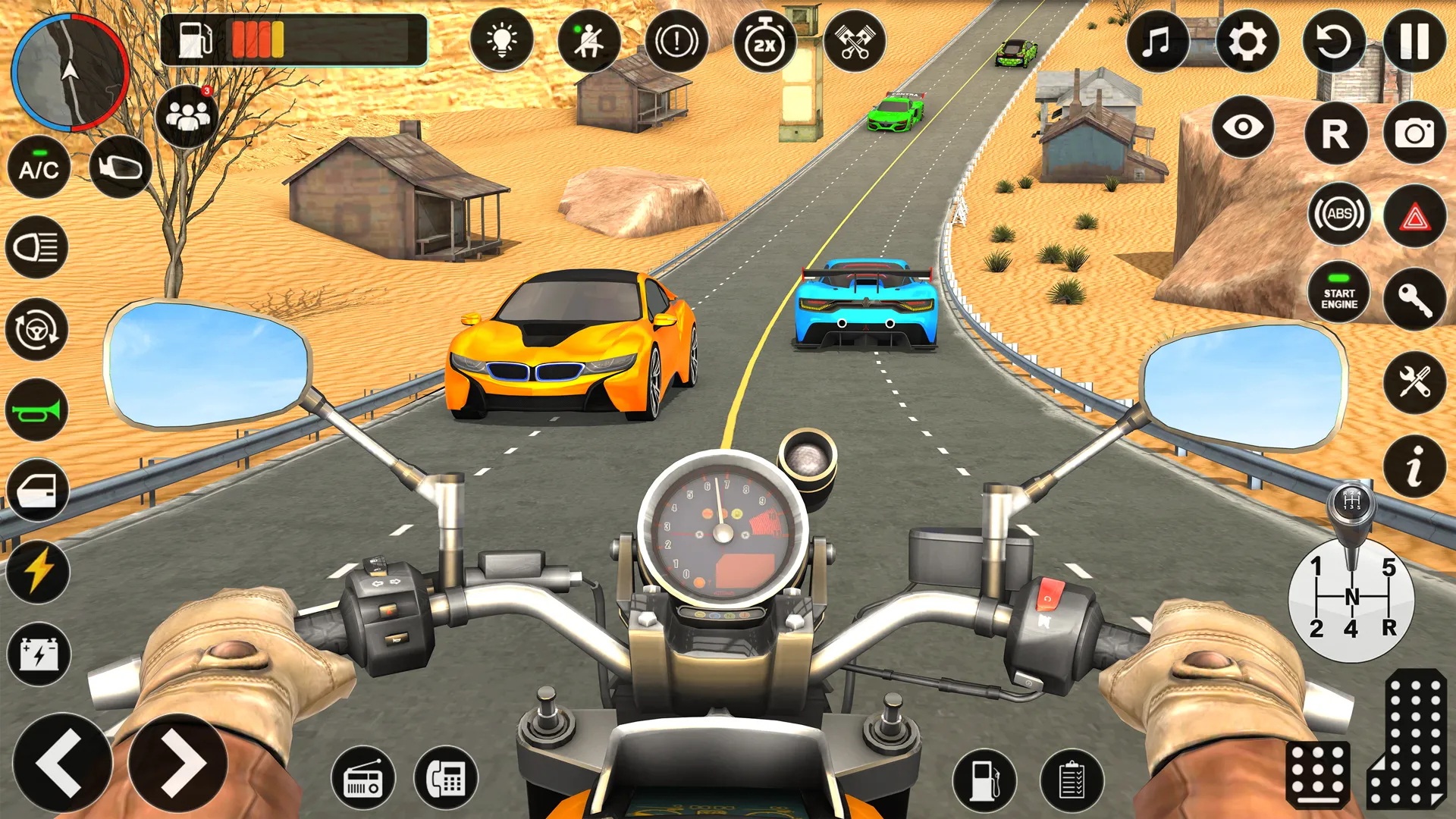 Motorbike Traffic Race Game 3D | Indus Appstore | Screenshot