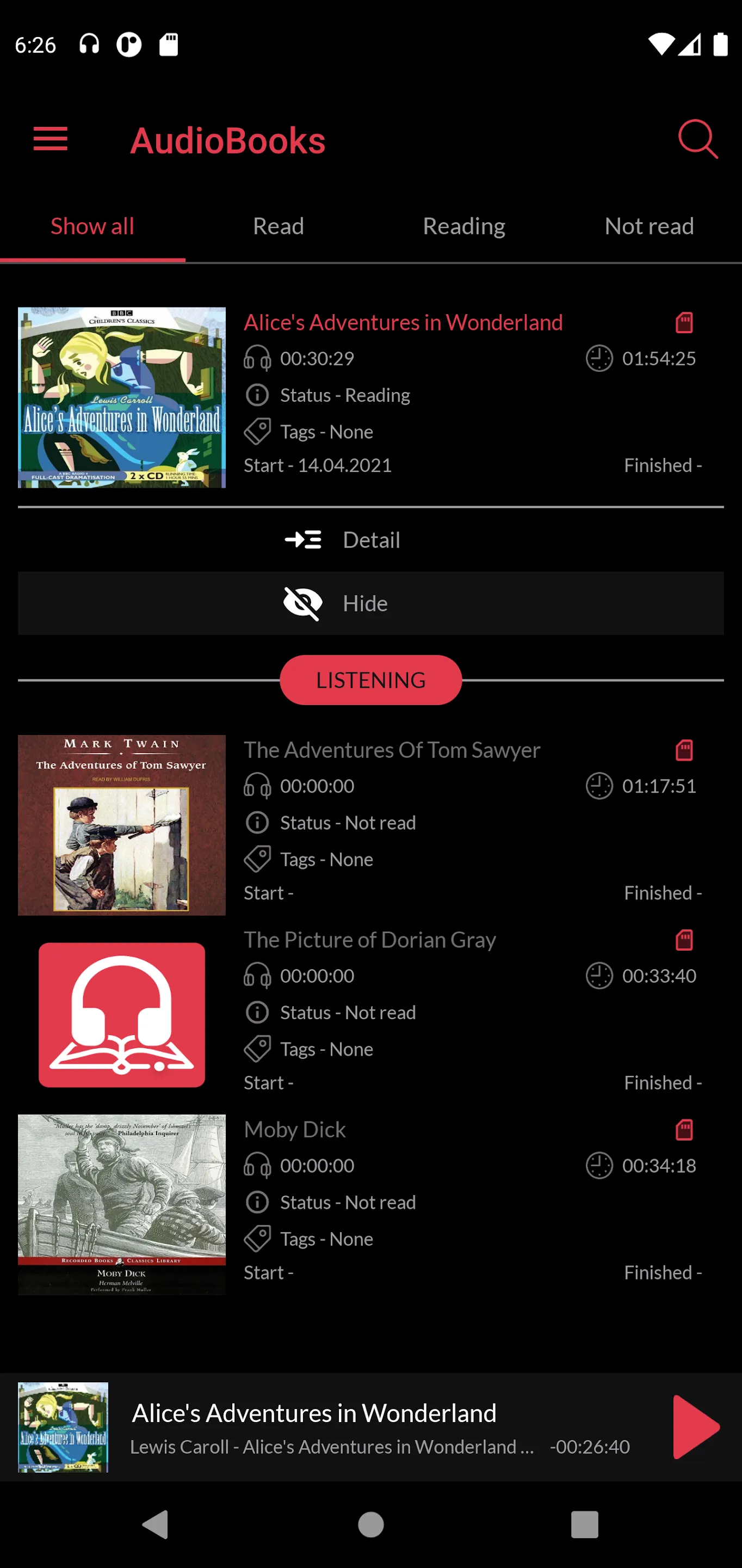 LT AudioBook Player | Indus Appstore | Screenshot