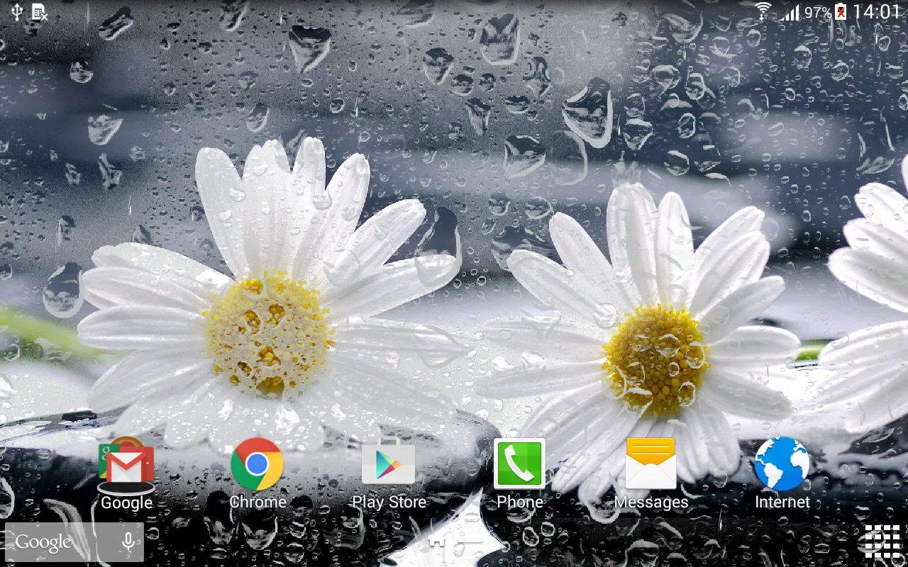 Daisies Flowers Live Wallpaper | Indus Appstore | Screenshot