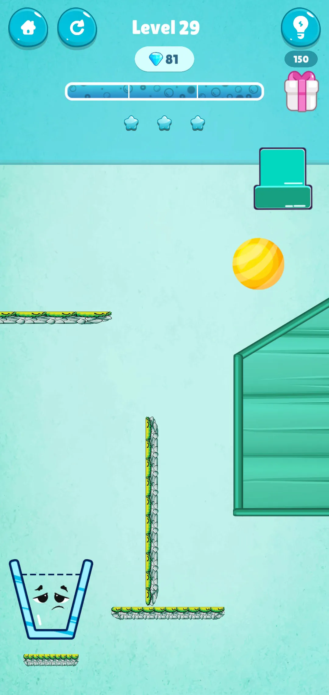 Fill the Glass - Puzzle Game | Indus Appstore | Screenshot