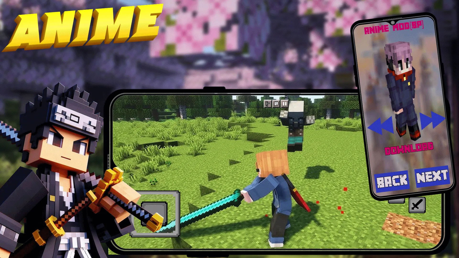 Anime Mods & Addons Minecraft | Indus Appstore | Screenshot