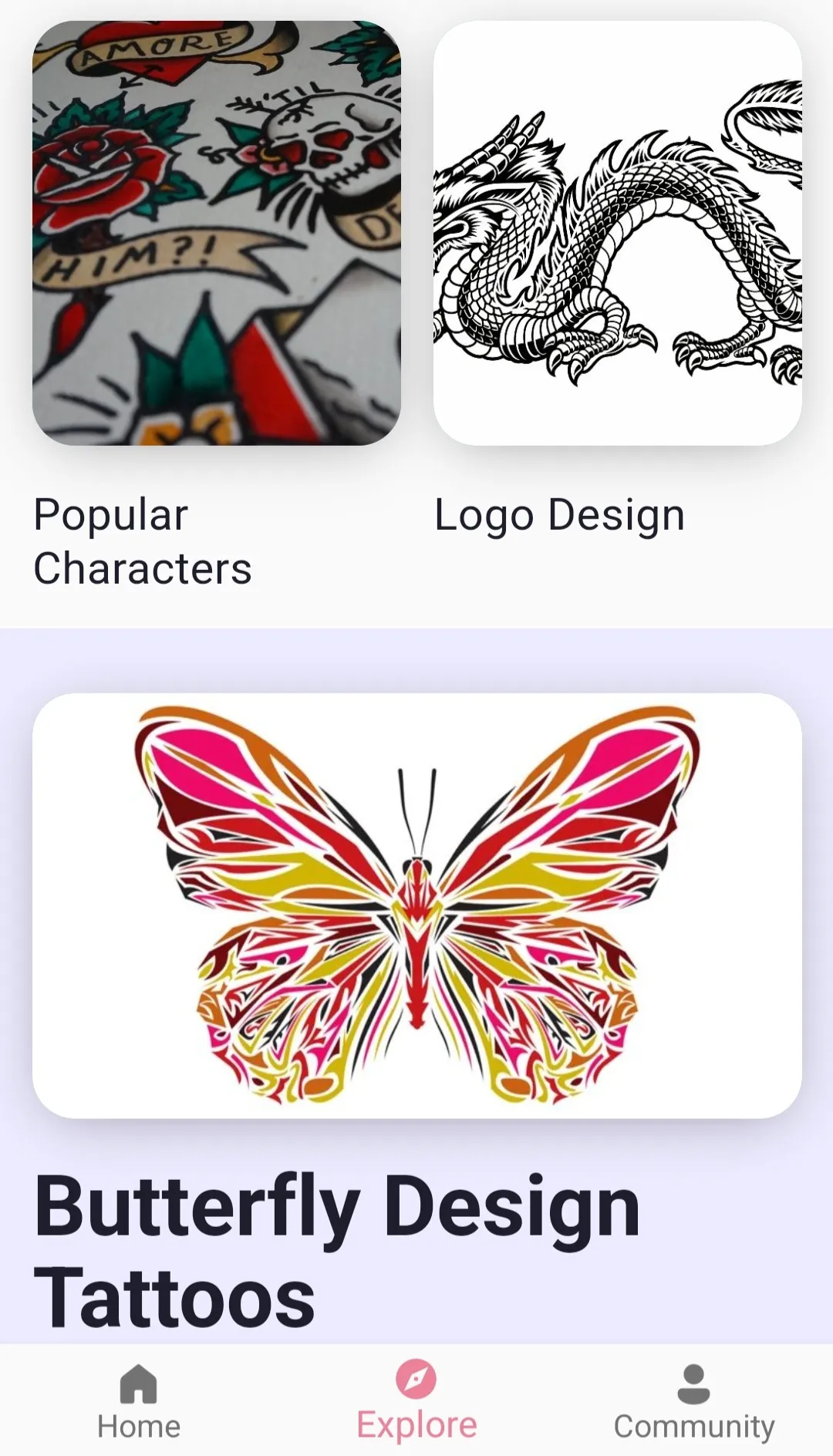 Learn to Draw Tattoo | Indus Appstore | Screenshot