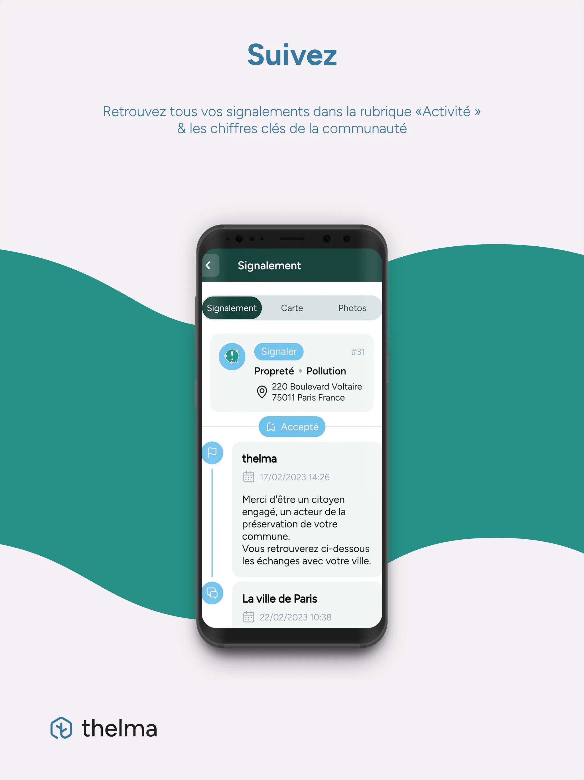 thelma (ex-TellMyCity) | Indus Appstore | Screenshot
