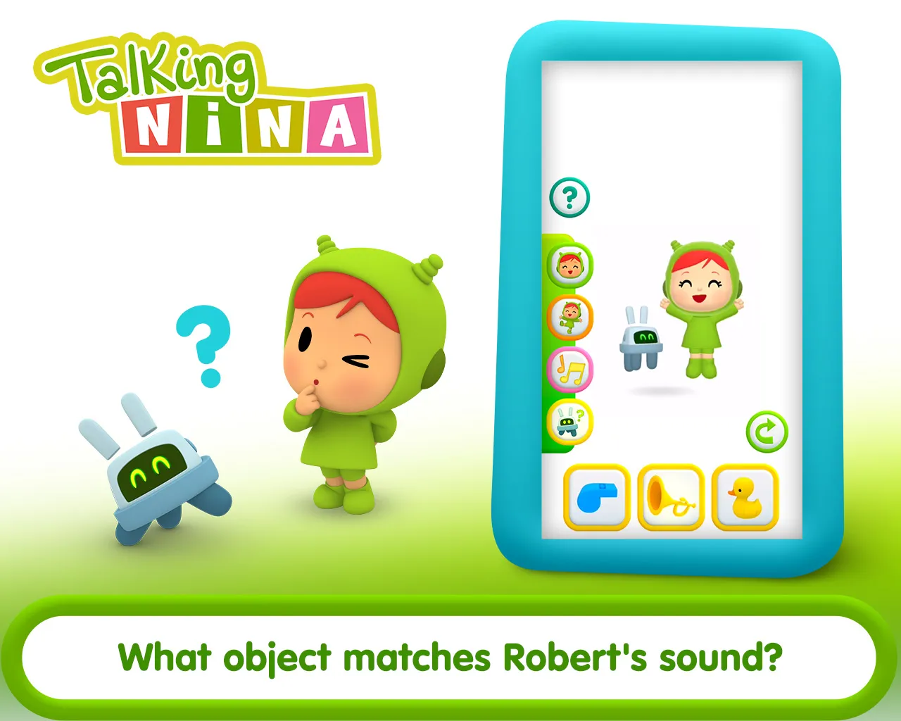 Talking Pocoyo: My friend Nina | Indus Appstore | Screenshot