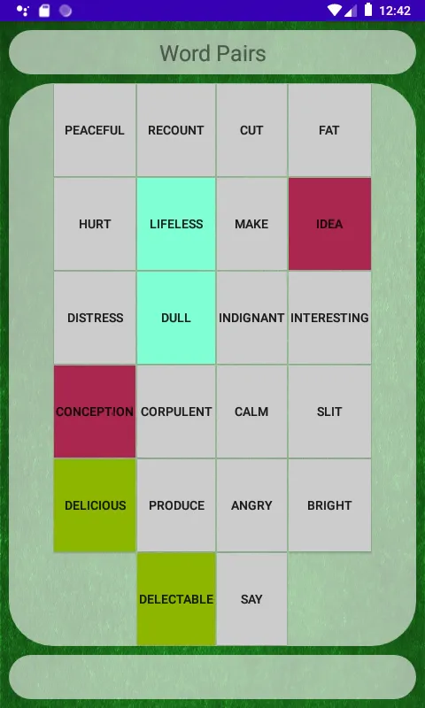 Word Pairs | Indus Appstore | Screenshot