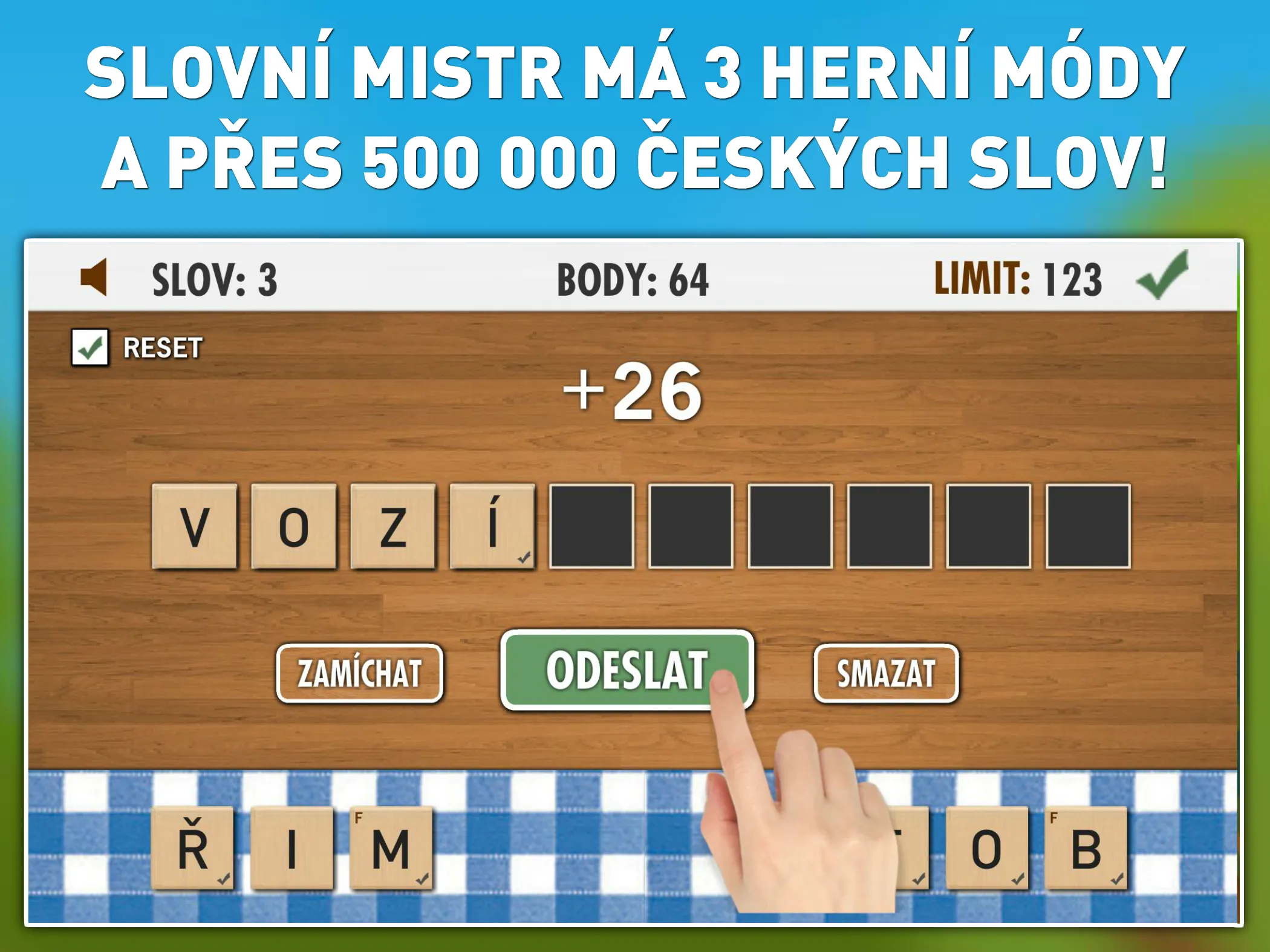 Slovní Mistr - Česká Hra | Indus Appstore | Screenshot