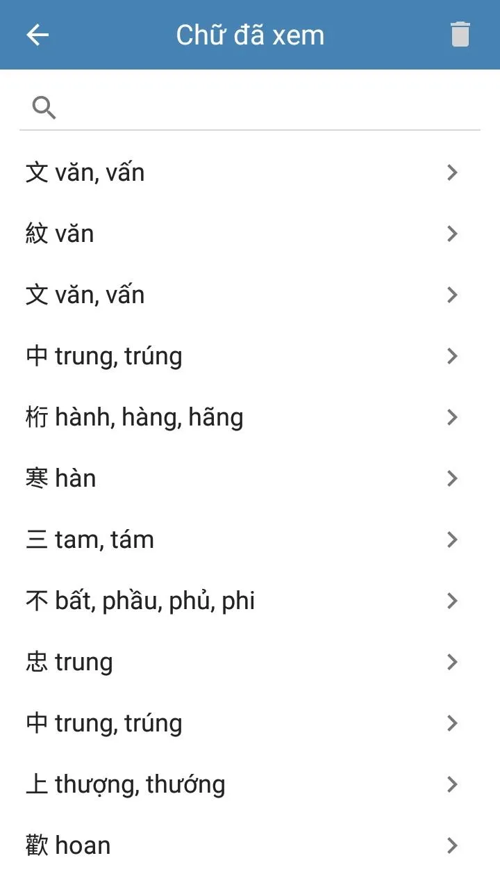 Han Viet Tu Dien | Indus Appstore | Screenshot