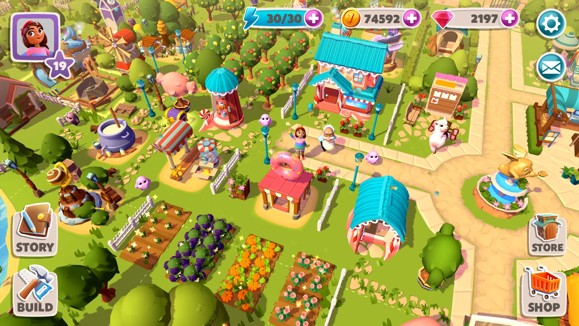 Sweet Farm: Cake Baking Tycoon | Indus Appstore | Screenshot