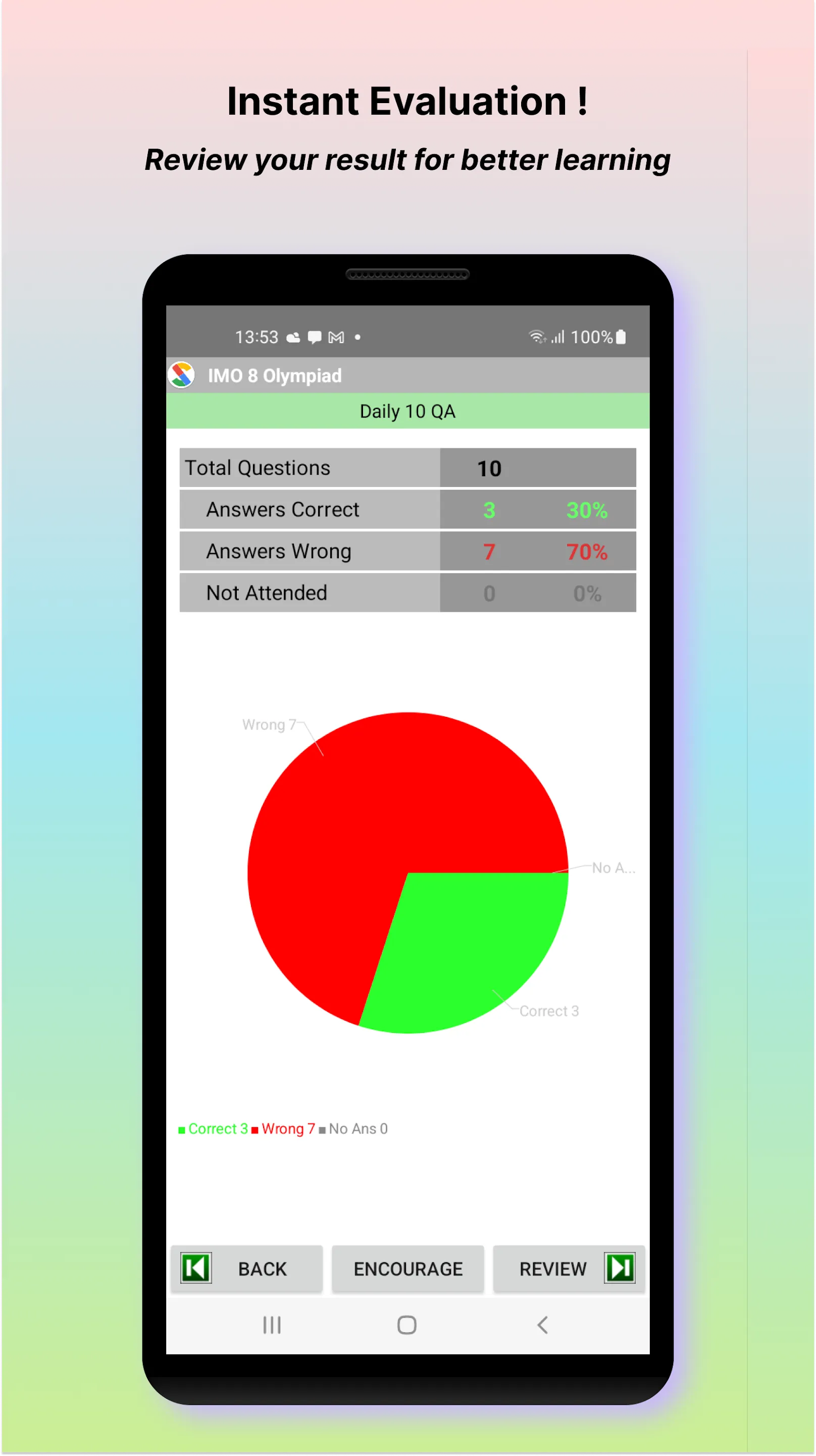 IMO 8 Maths Olympiad | Indus Appstore | Screenshot