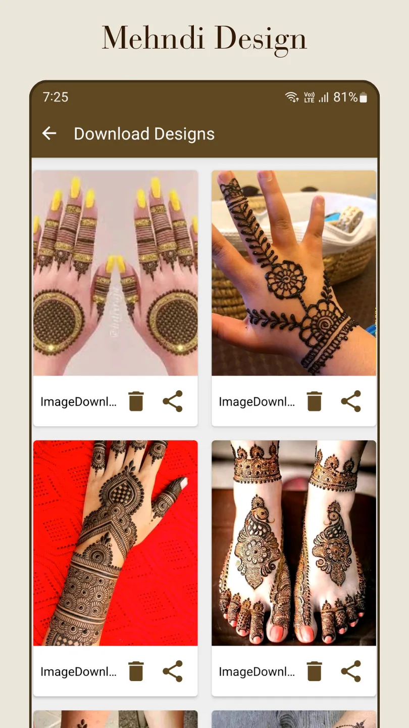 Mehndi Design 2024 | Indus Appstore | Screenshot