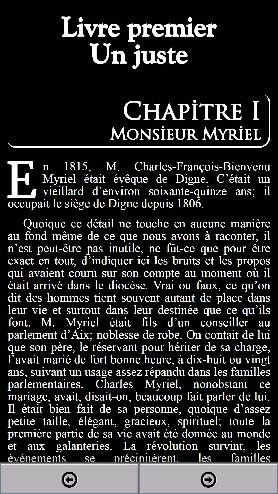 Les misérables French | Indus Appstore | Screenshot