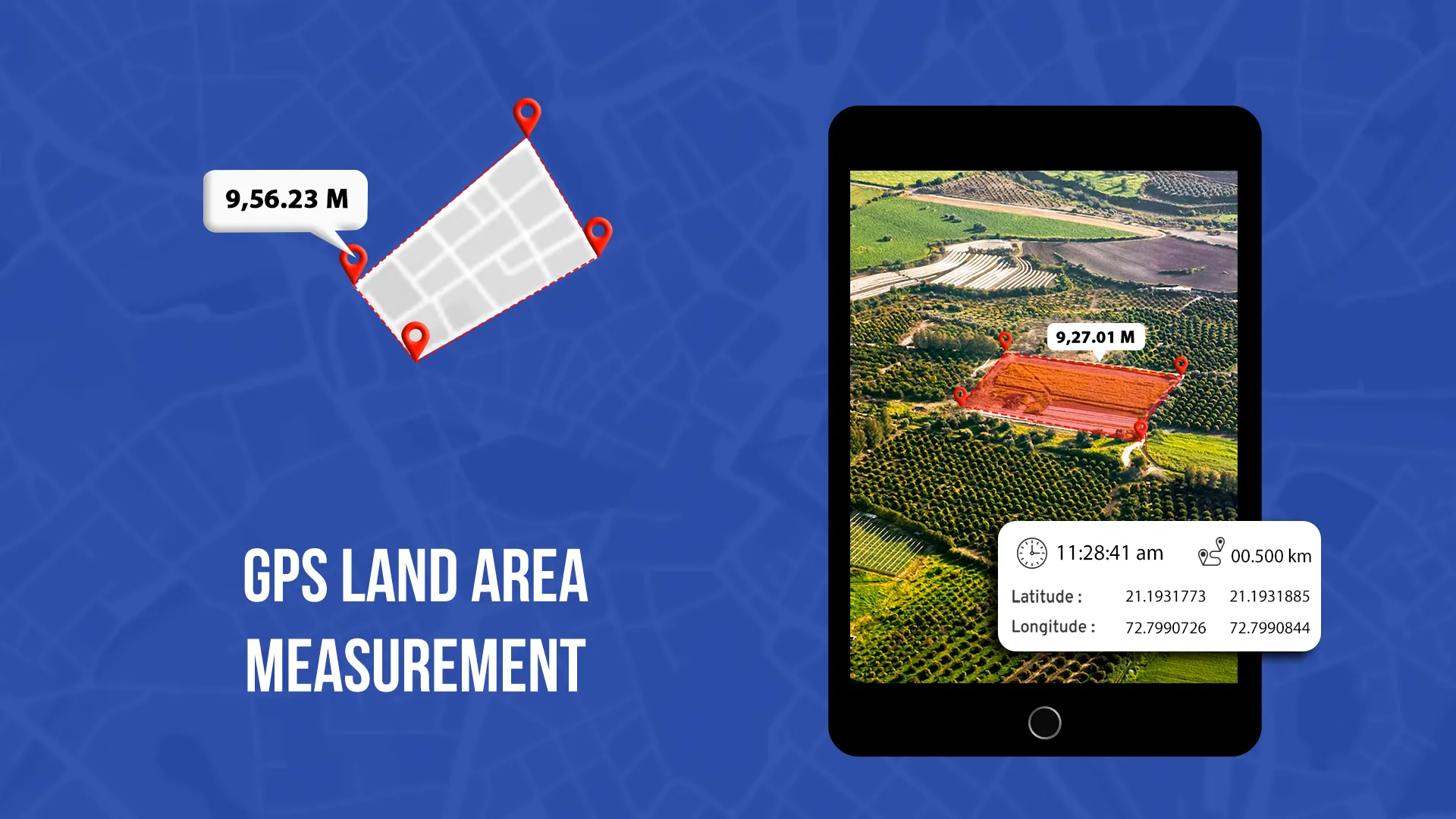 Distance & Land Area Measure | Indus Appstore | Screenshot