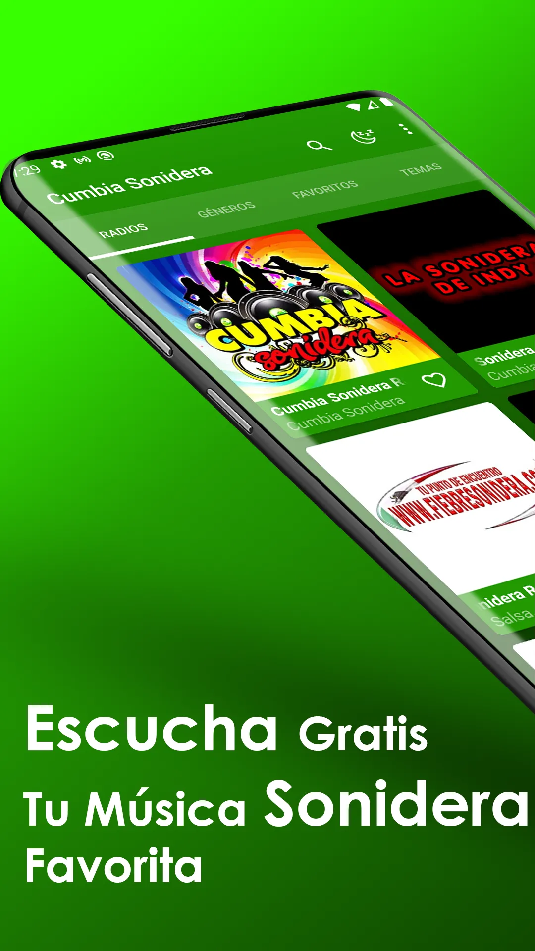 Cumbias Sonideras | Indus Appstore | Screenshot