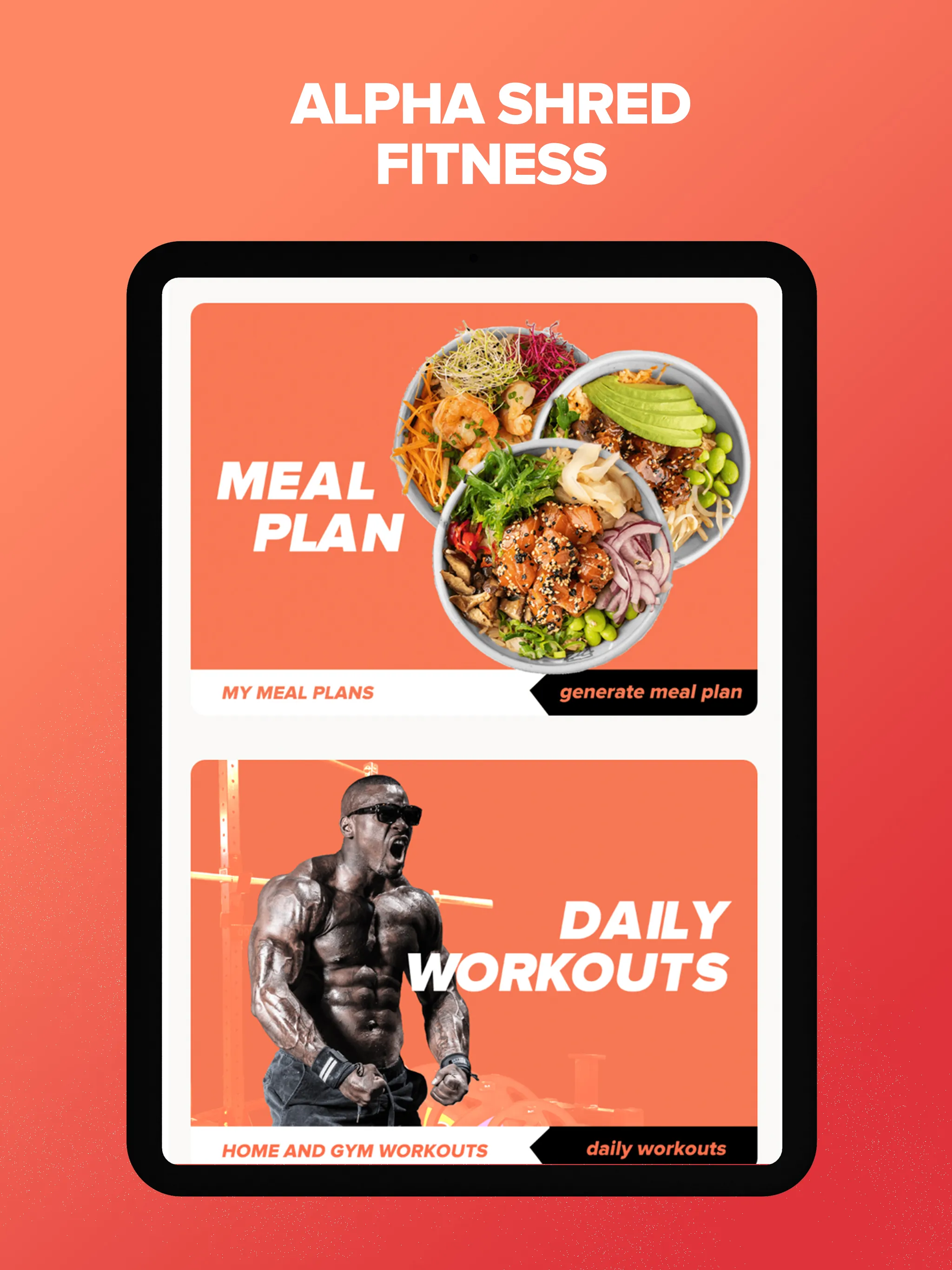 Alpha Shred Fitness Challenge | Indus Appstore | Screenshot