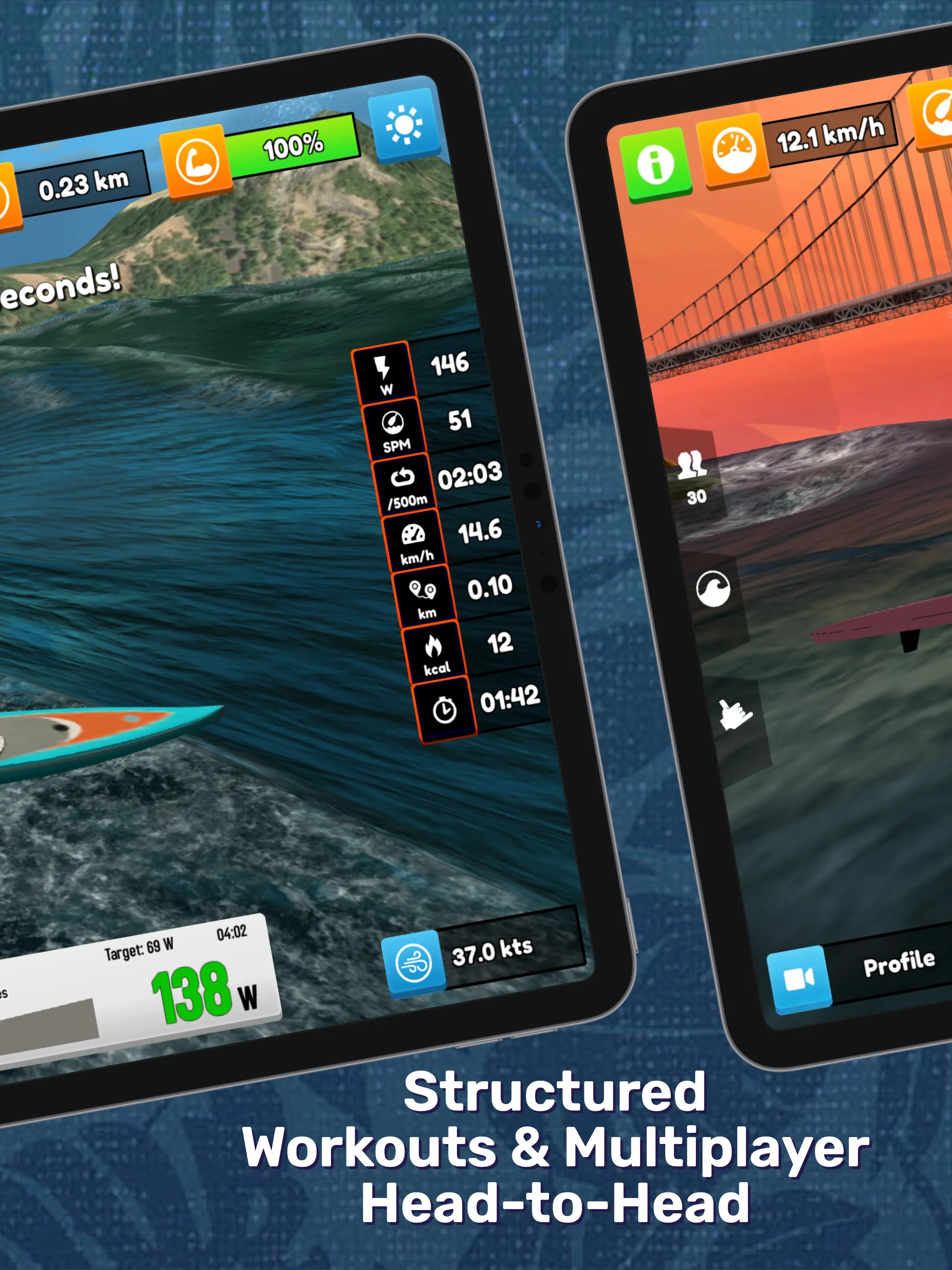 Swelldone - Virtual Row+Paddle | Indus Appstore | Screenshot