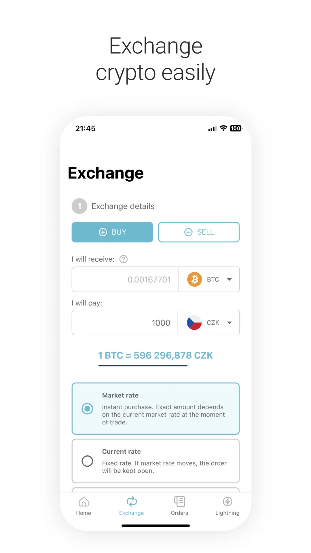 Anycoin.cz: Crypto exchange | Indus Appstore | Screenshot