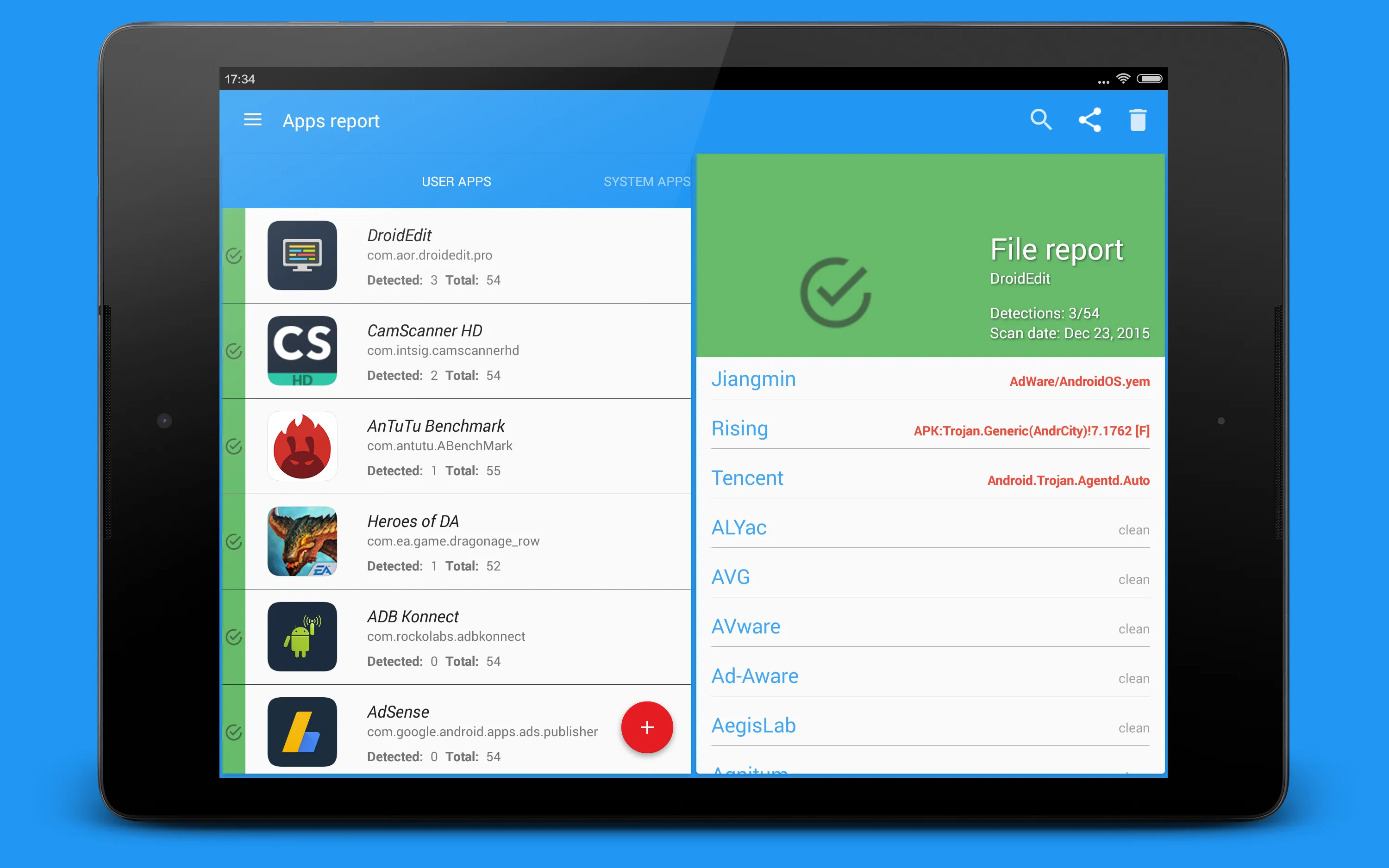 VirusTotal Mobile | Indus Appstore | Screenshot