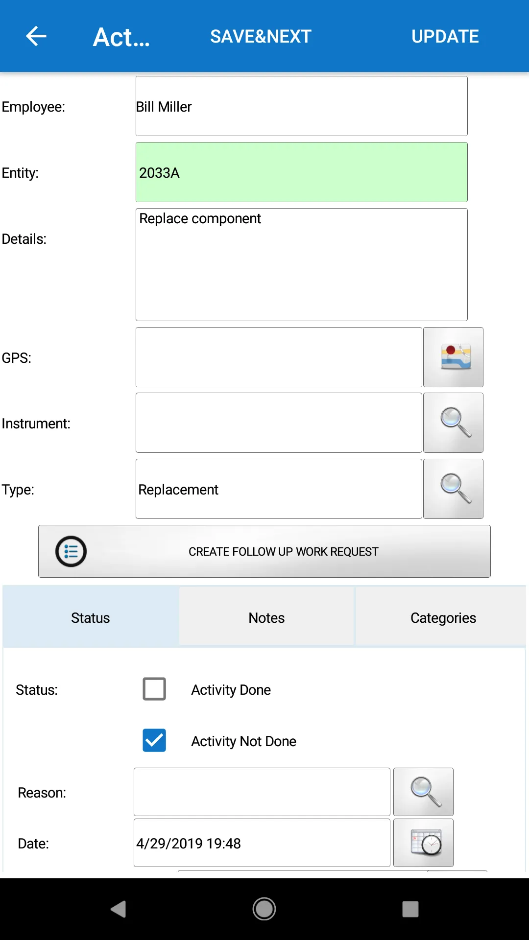 AVEVA Mobile Maintenance V9.2 | Indus Appstore | Screenshot