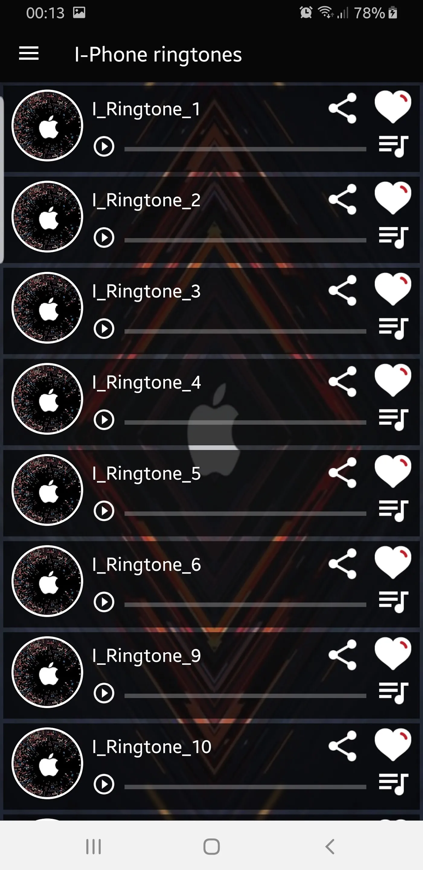 Ringtone for iphone: Android™ | Indus Appstore | Screenshot