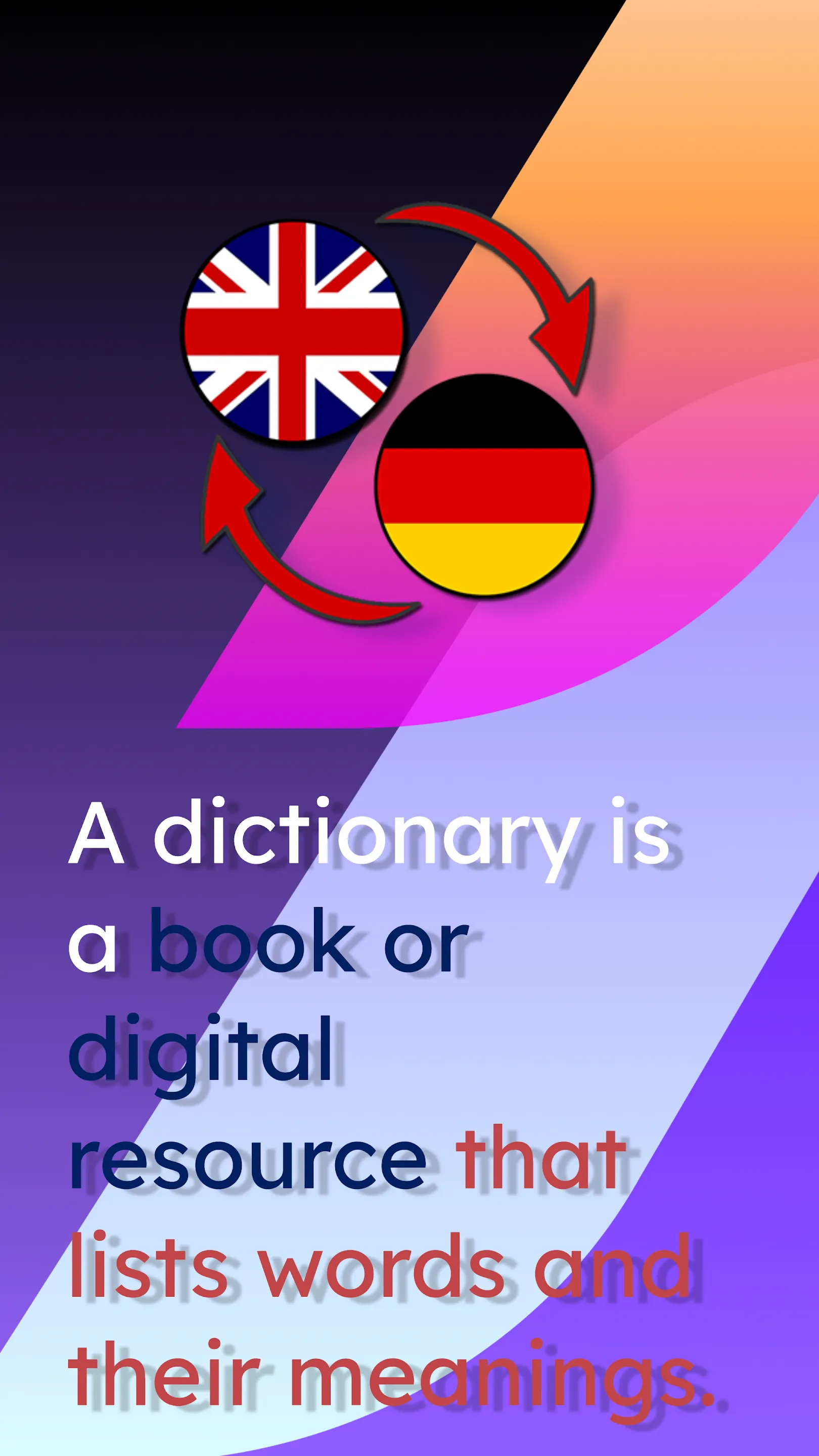 English To German Dictionary | Indus Appstore | Screenshot