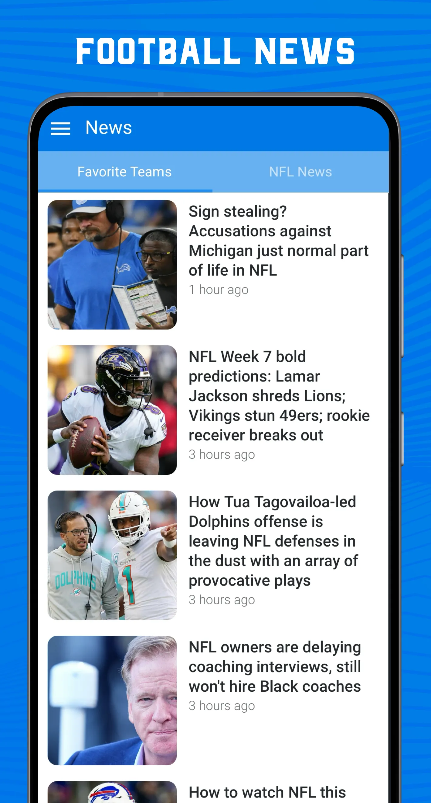 Scores App: NFL Football 2024 | Indus Appstore | Screenshot