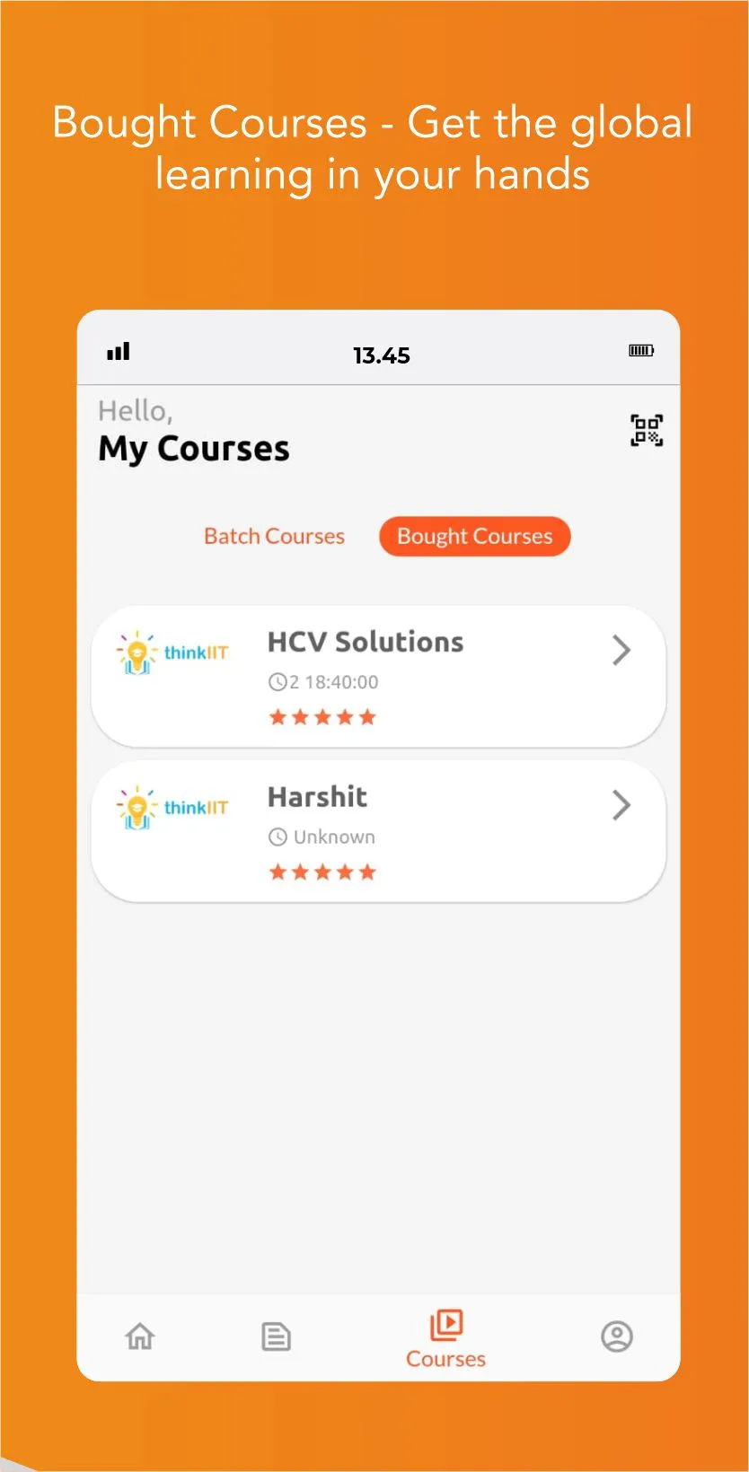 thinkIIT - LMS | Indus Appstore | Screenshot