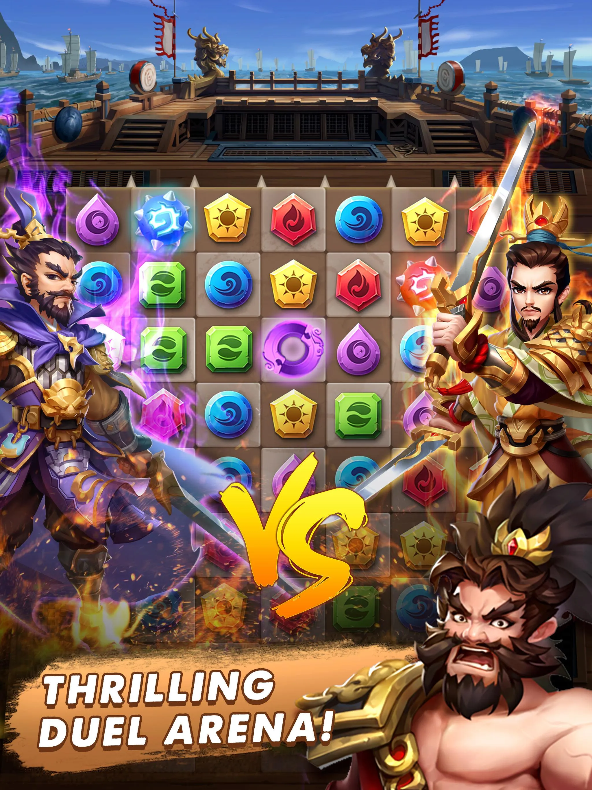 Three Kingdoms & Puzzles: Matc | Indus Appstore | Screenshot