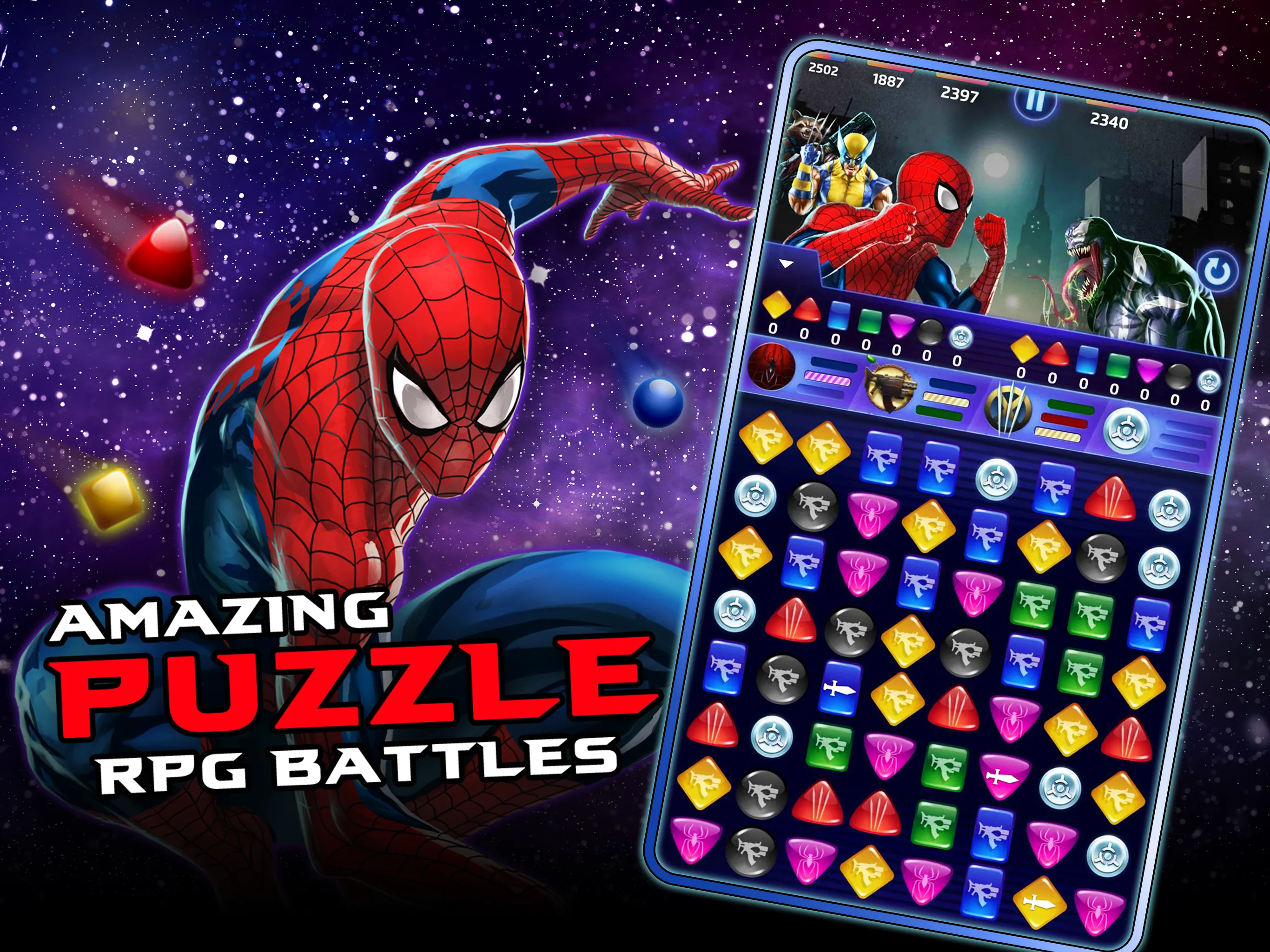 MARVEL Puzzle Quest: Match RPG | Indus Appstore | Screenshot