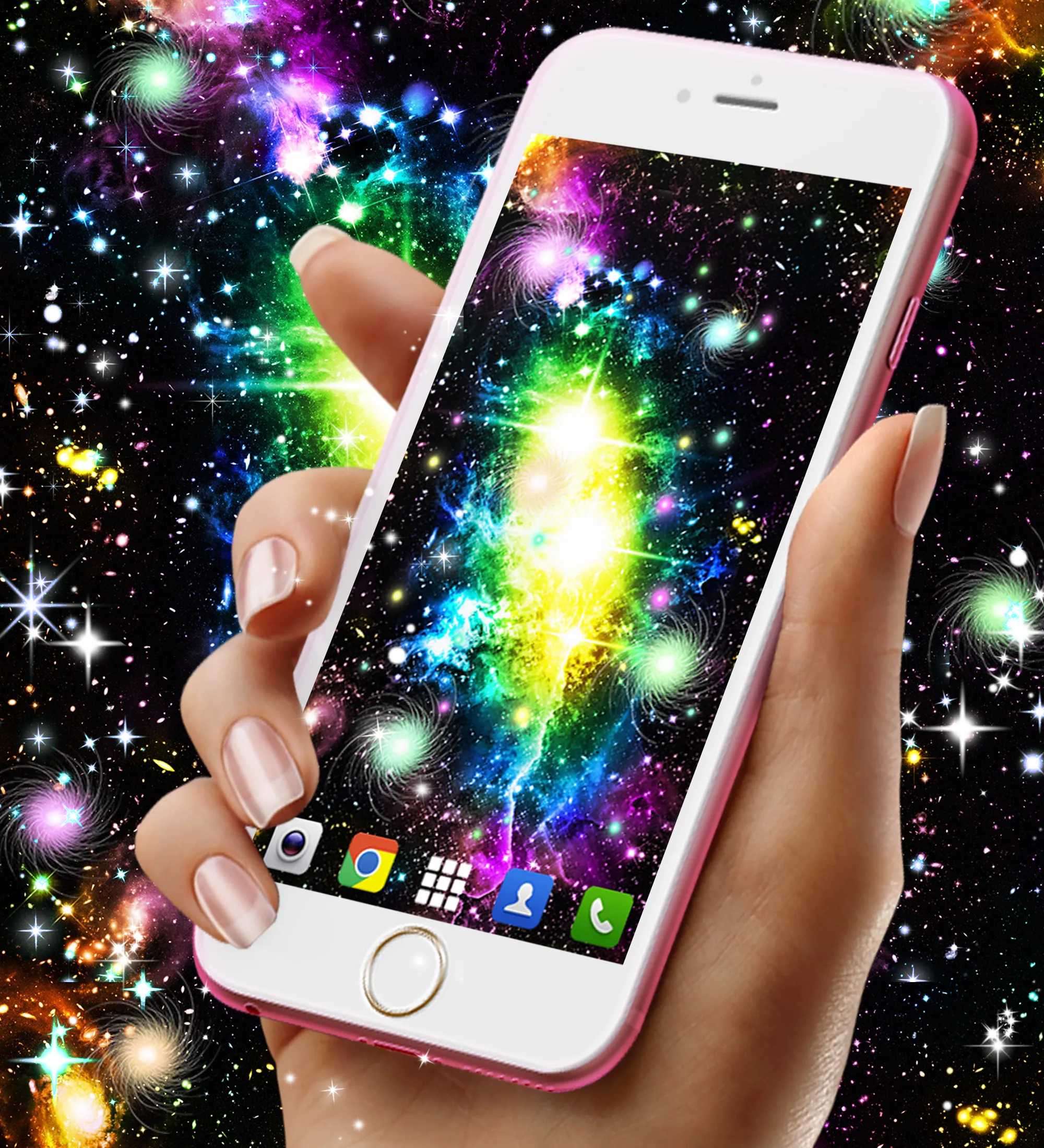 Glowing live wallpaper | Indus Appstore | Screenshot