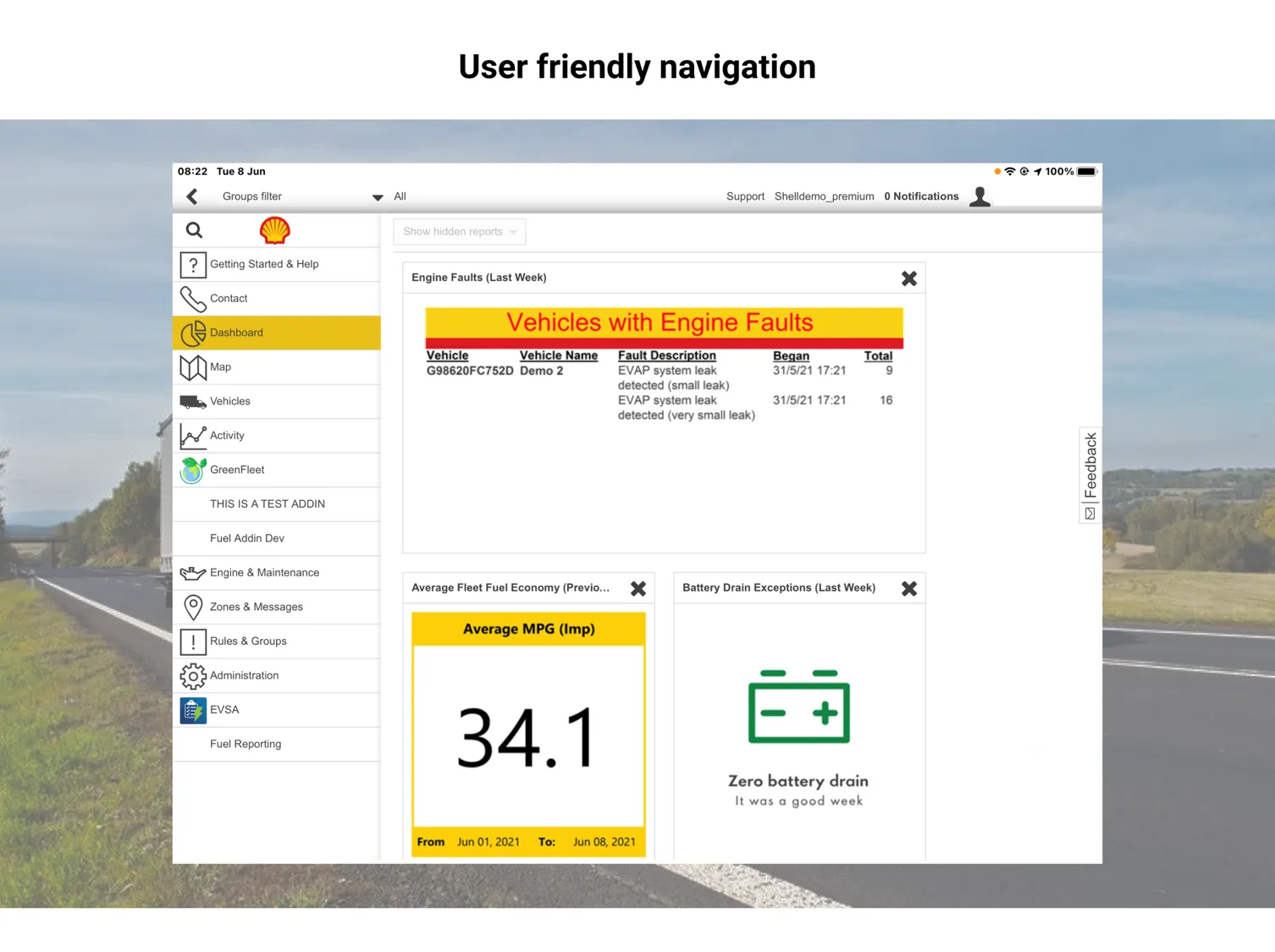 Shell Telematics | Indus Appstore | Screenshot