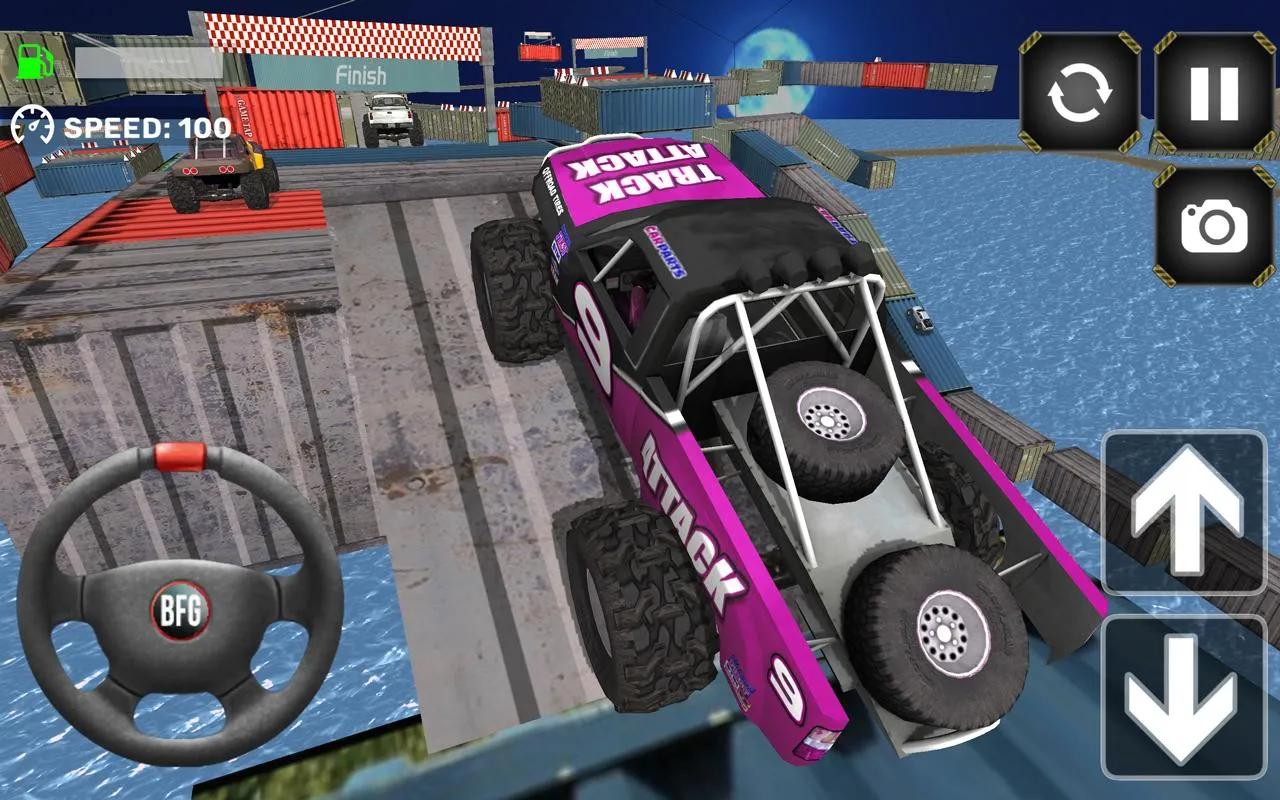 Monster Truck Driving Sim 3D | Indus Appstore | Screenshot