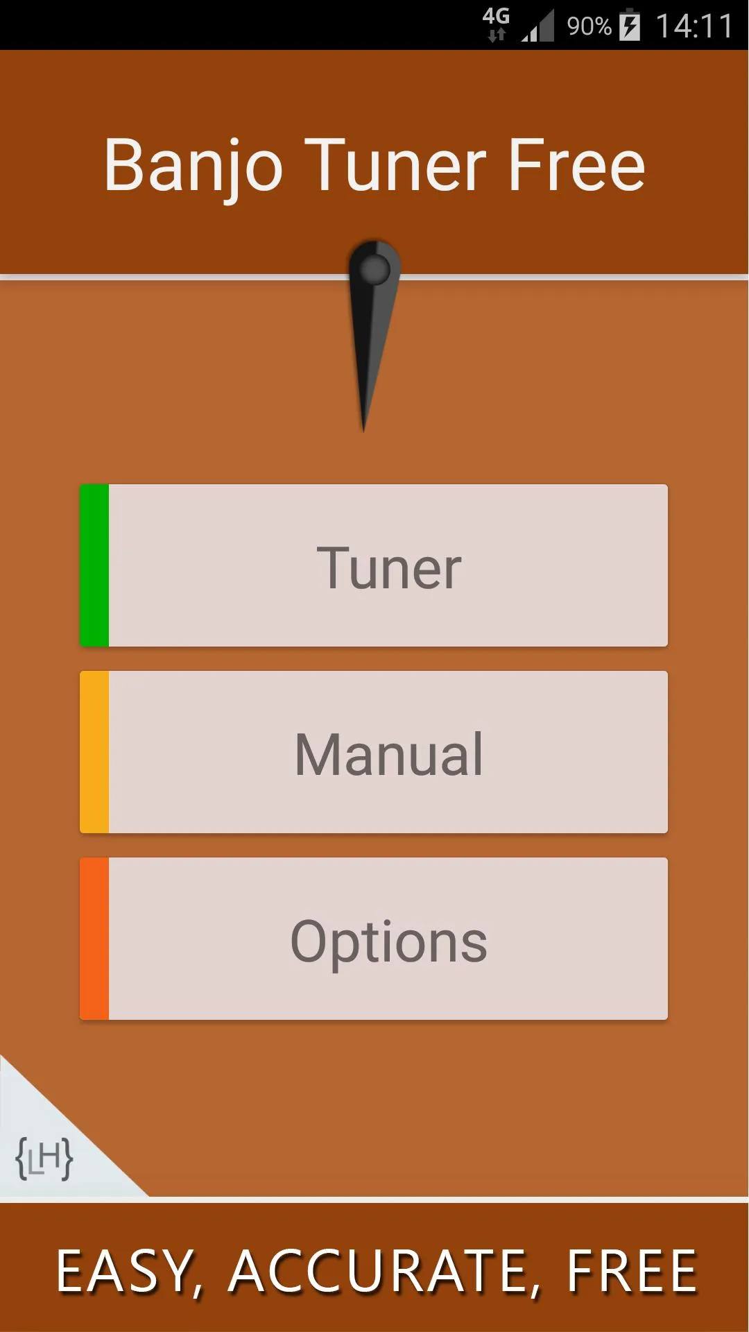 Banjo Tuner: Simple & Accurate | Indus Appstore | Screenshot