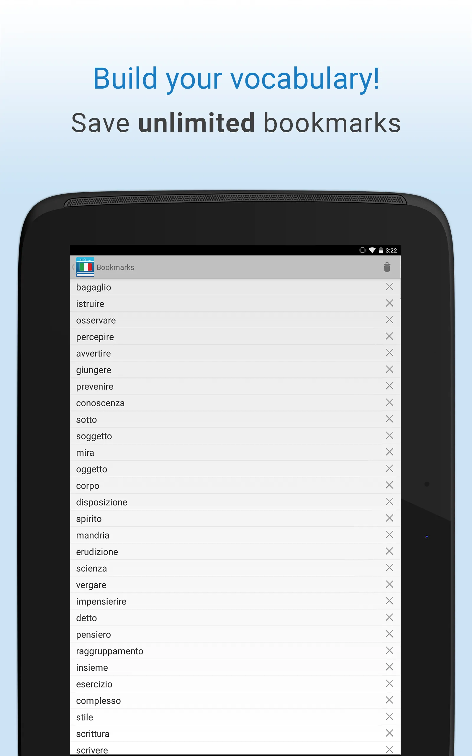 Italian Dictionary & Thesaurus | Indus Appstore | Screenshot