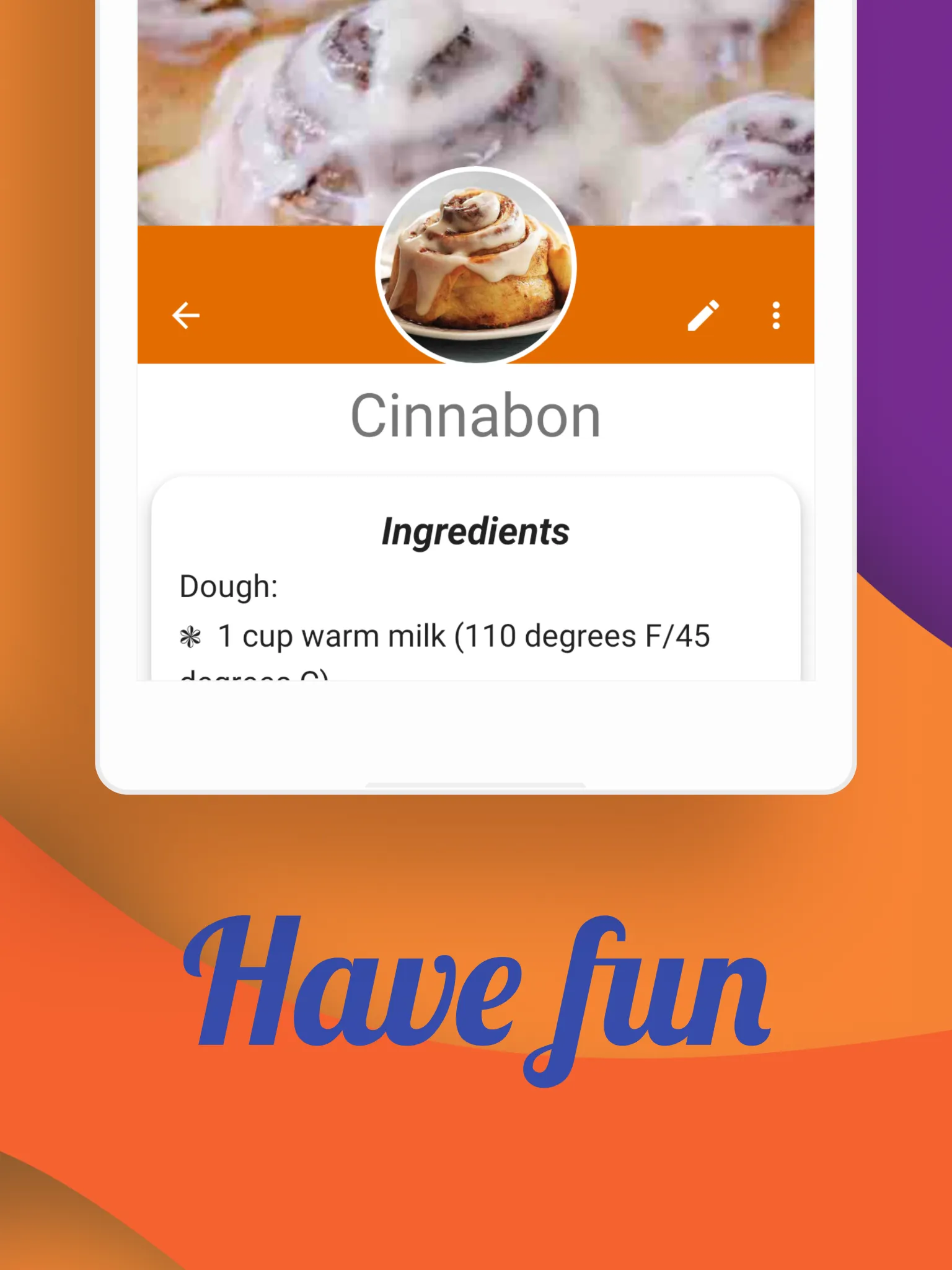 Recipes: Cookbook | Indus Appstore | Screenshot