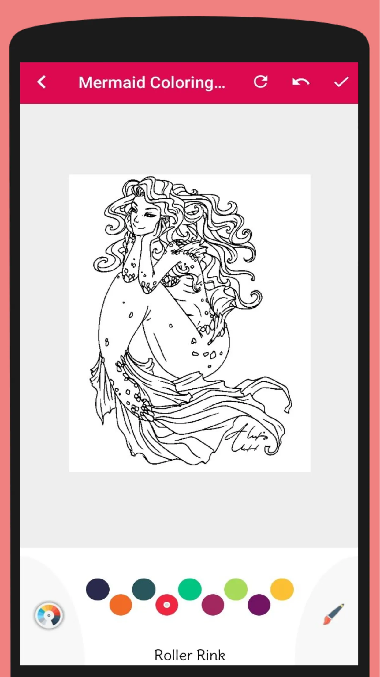 Mermaid Coloring Book | Indus Appstore | Screenshot