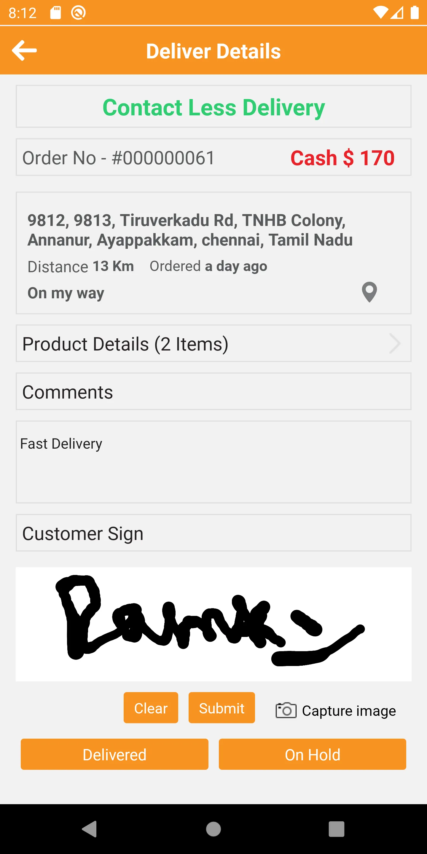 Delivery Boy App | Indus Appstore | Screenshot