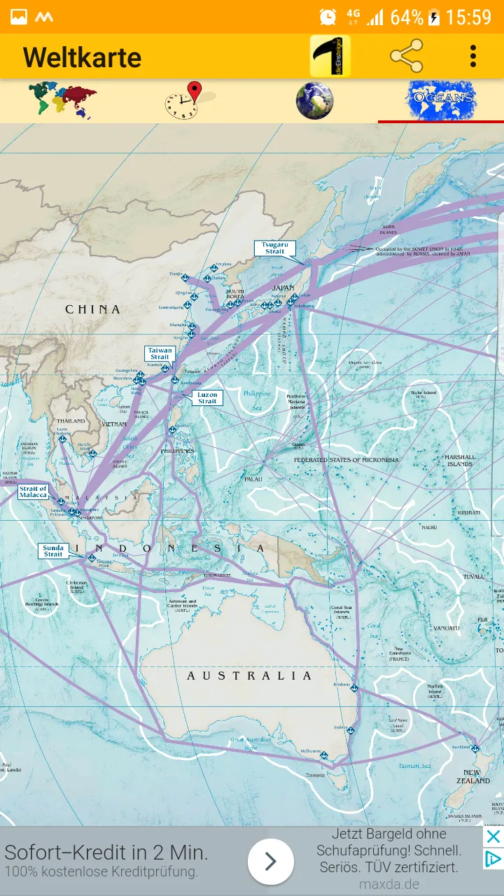 WorldMap | Indus Appstore | Screenshot