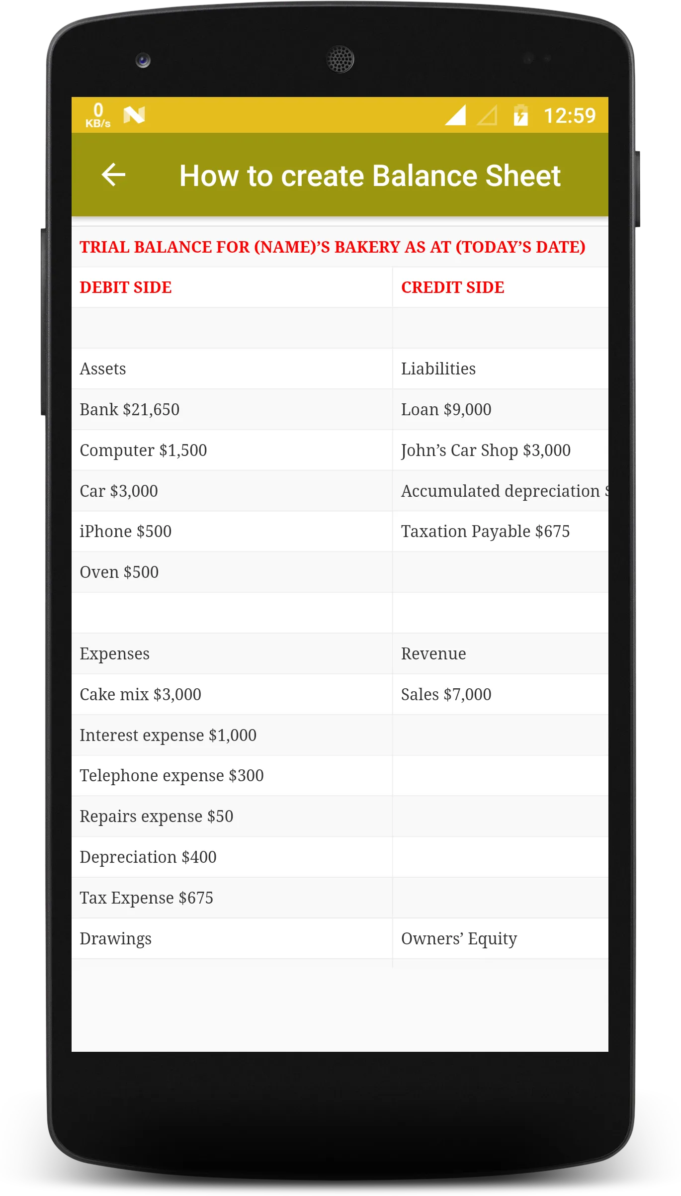 Accounting Basics | Indus Appstore | Screenshot