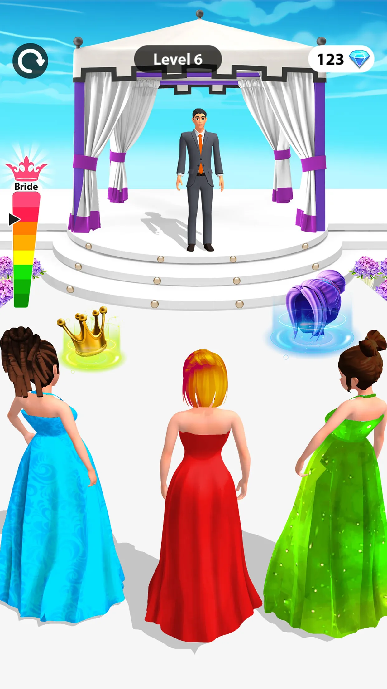 Bride Race: Makeup, Dress up | Indus Appstore | Screenshot