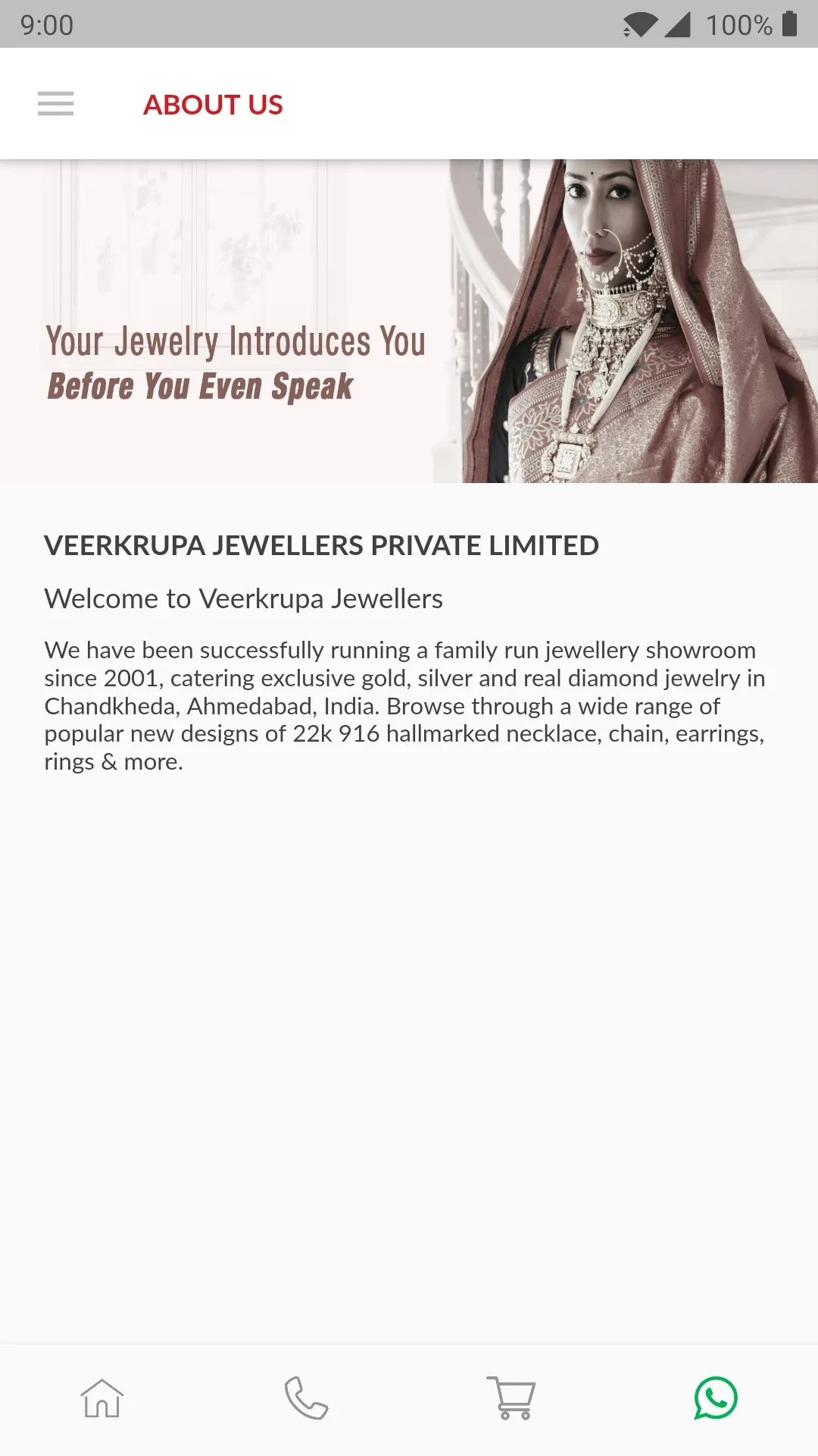 Veerkrupa Jewellers - Jeweller | Indus Appstore | Screenshot