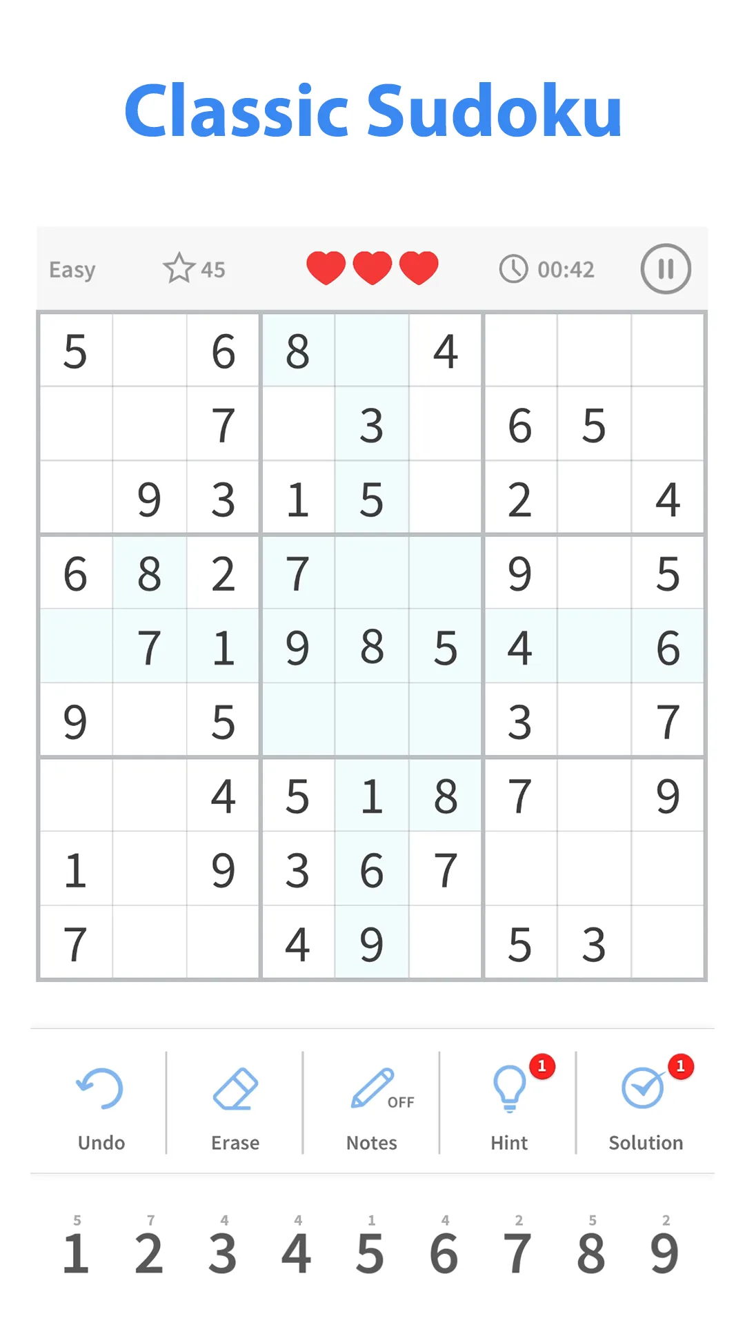 Sudoku Master - Classic Sudoku | Indus Appstore | Screenshot