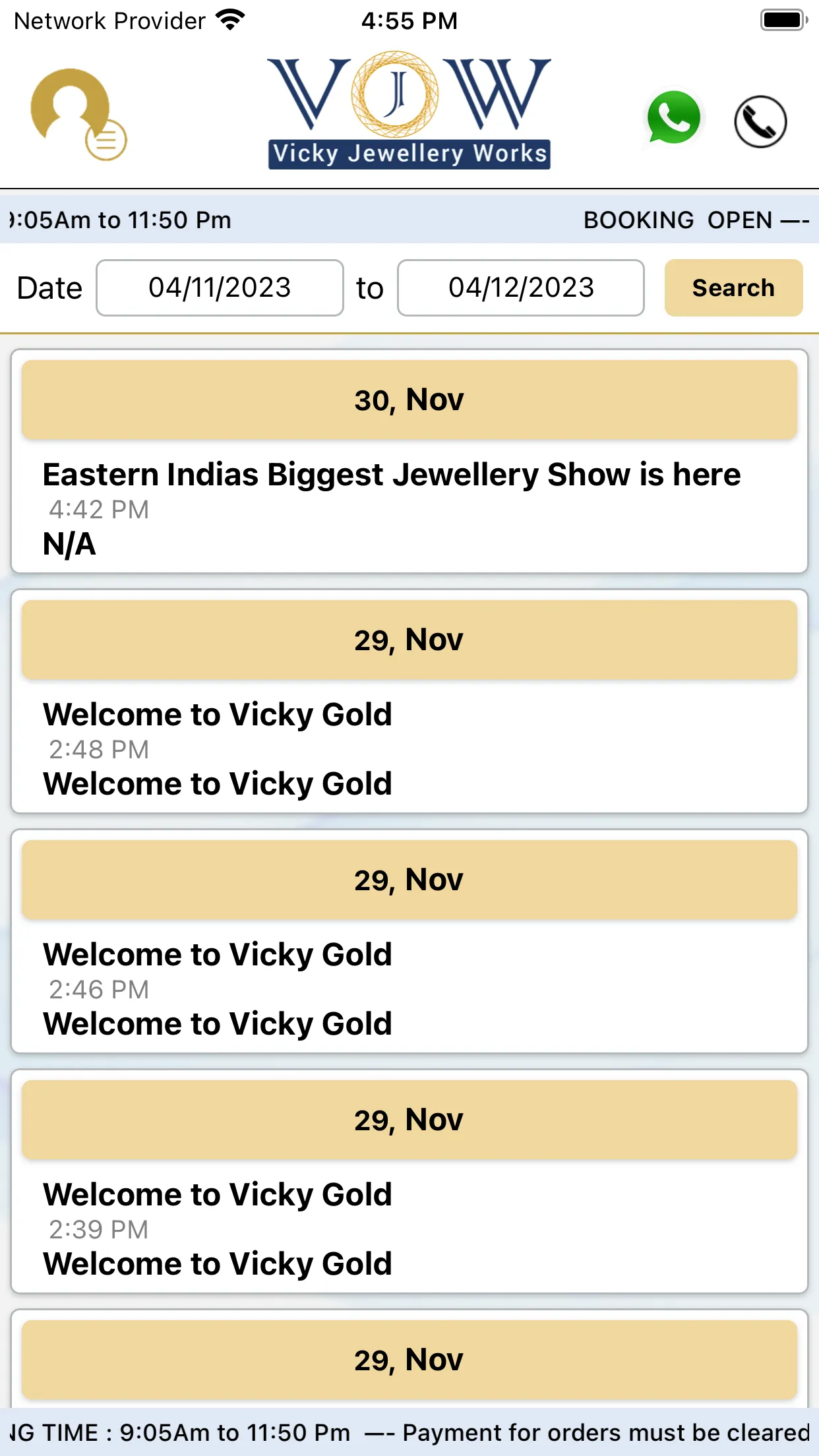 Vicky Jewellery Works | Indus Appstore | Screenshot