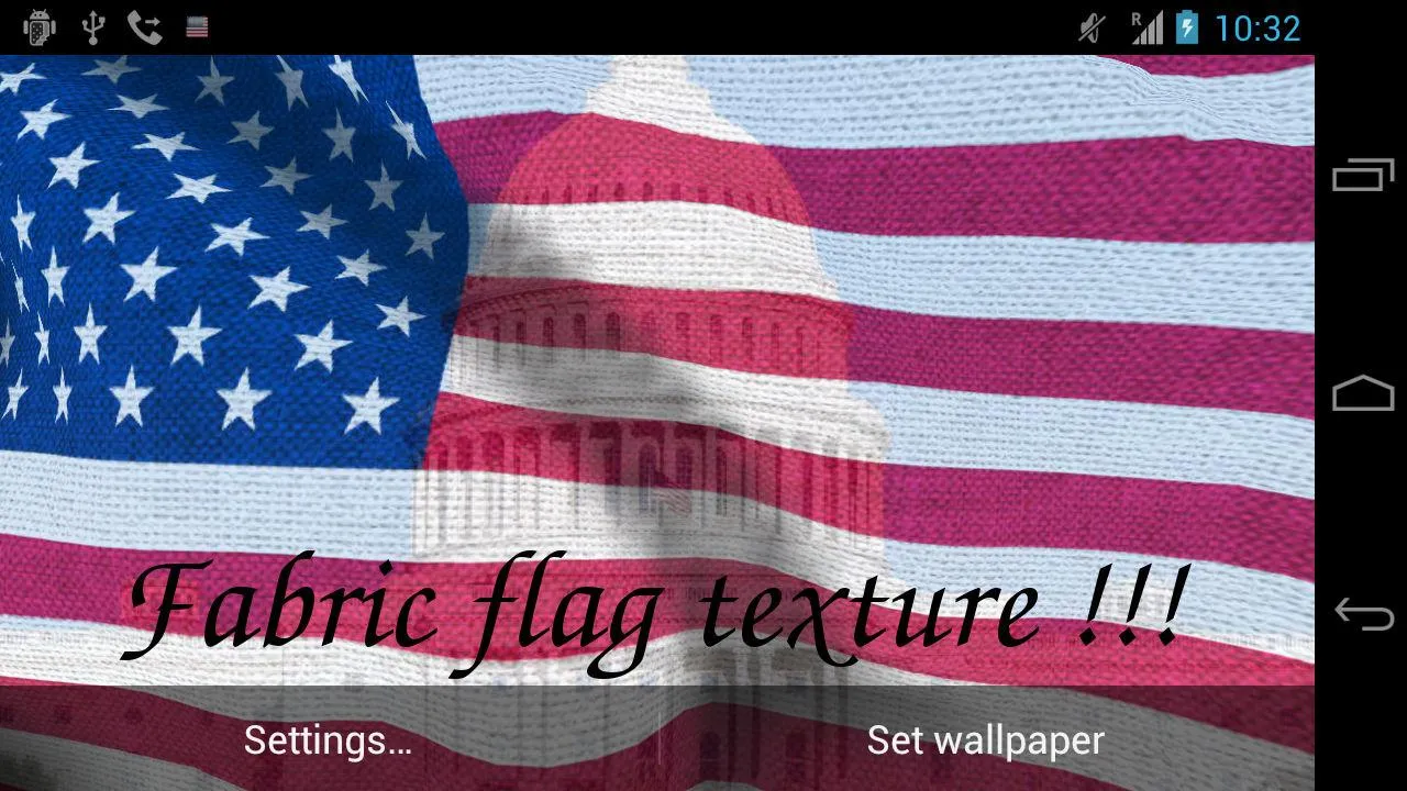 US Flag Live Wallpaper | Indus Appstore | Screenshot