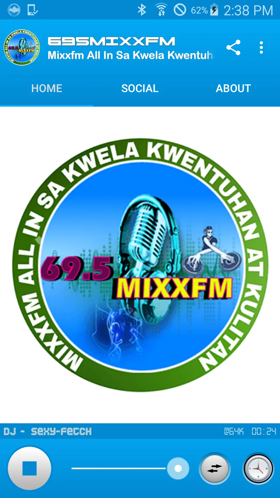 695MIXXFM | Indus Appstore | Screenshot