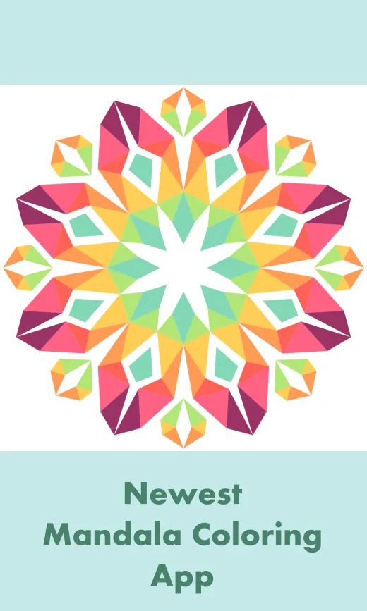 Polyna Mandala Color By Number | Indus Appstore | Screenshot