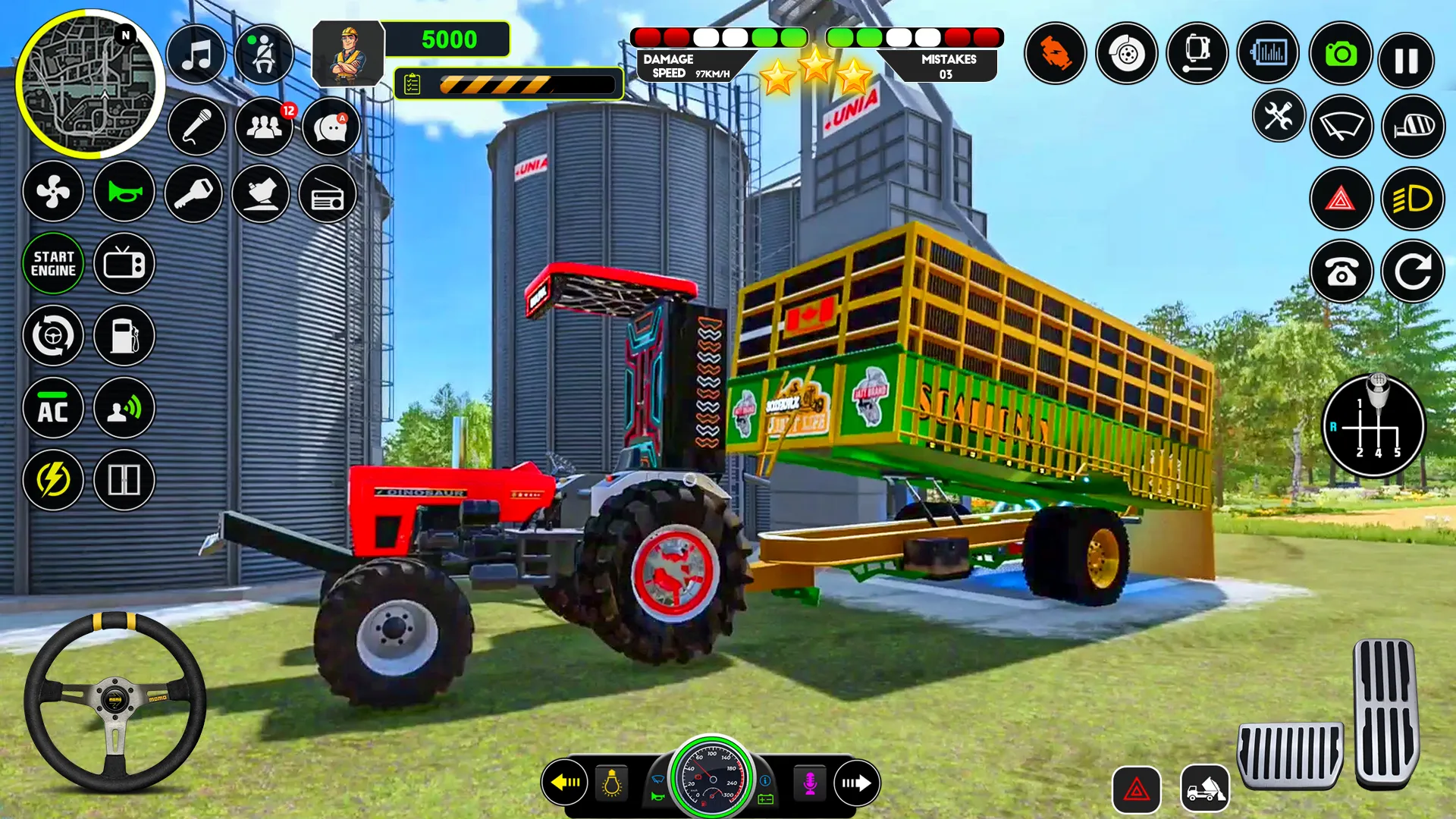 Indian Tractor Game 3d Tractor | Indus Appstore | Screenshot