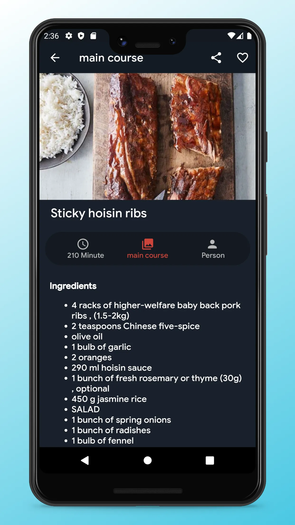 American Recipes - Food App | Indus Appstore | Screenshot